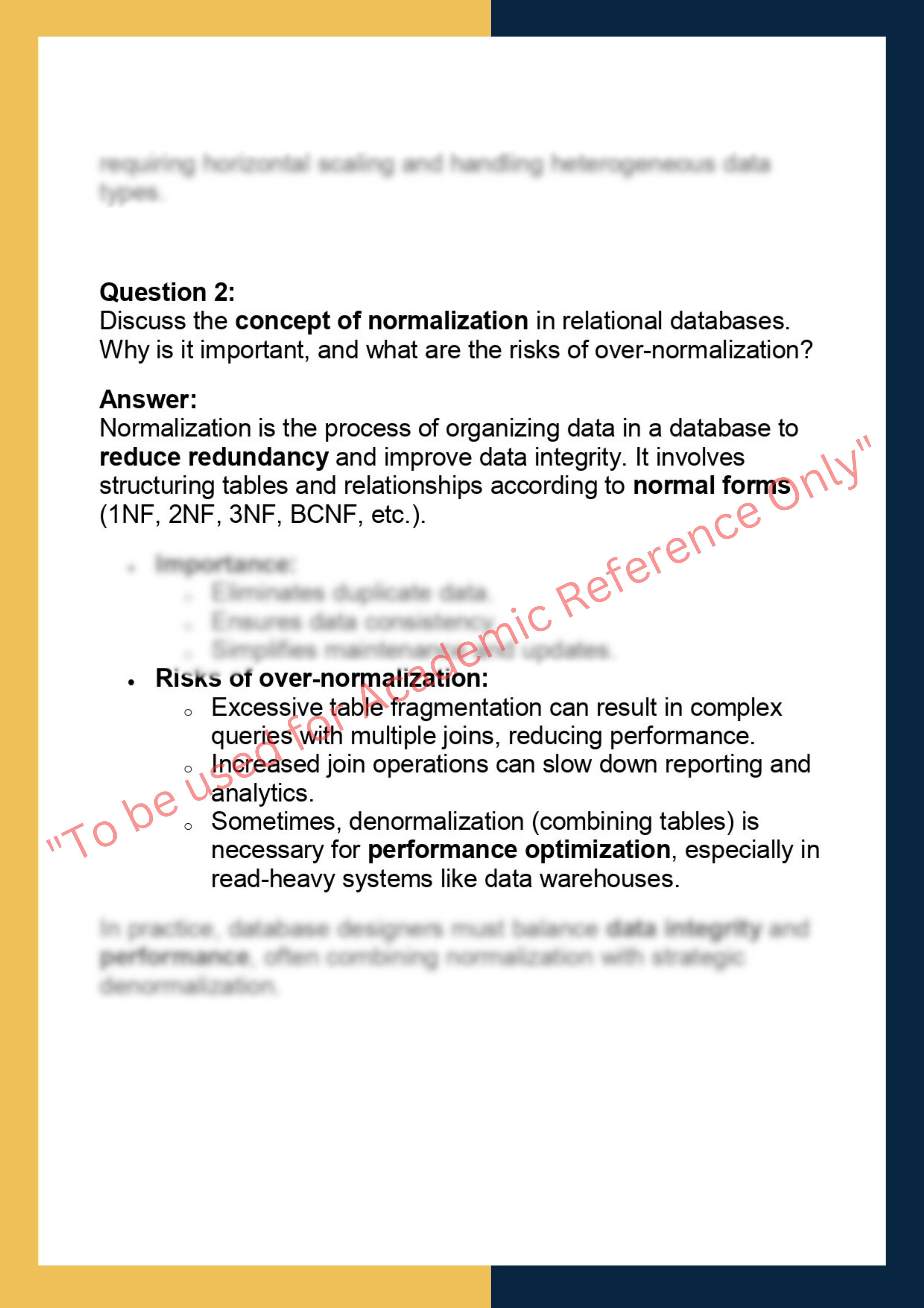 CO2006 – Database Systems and  Applications 1