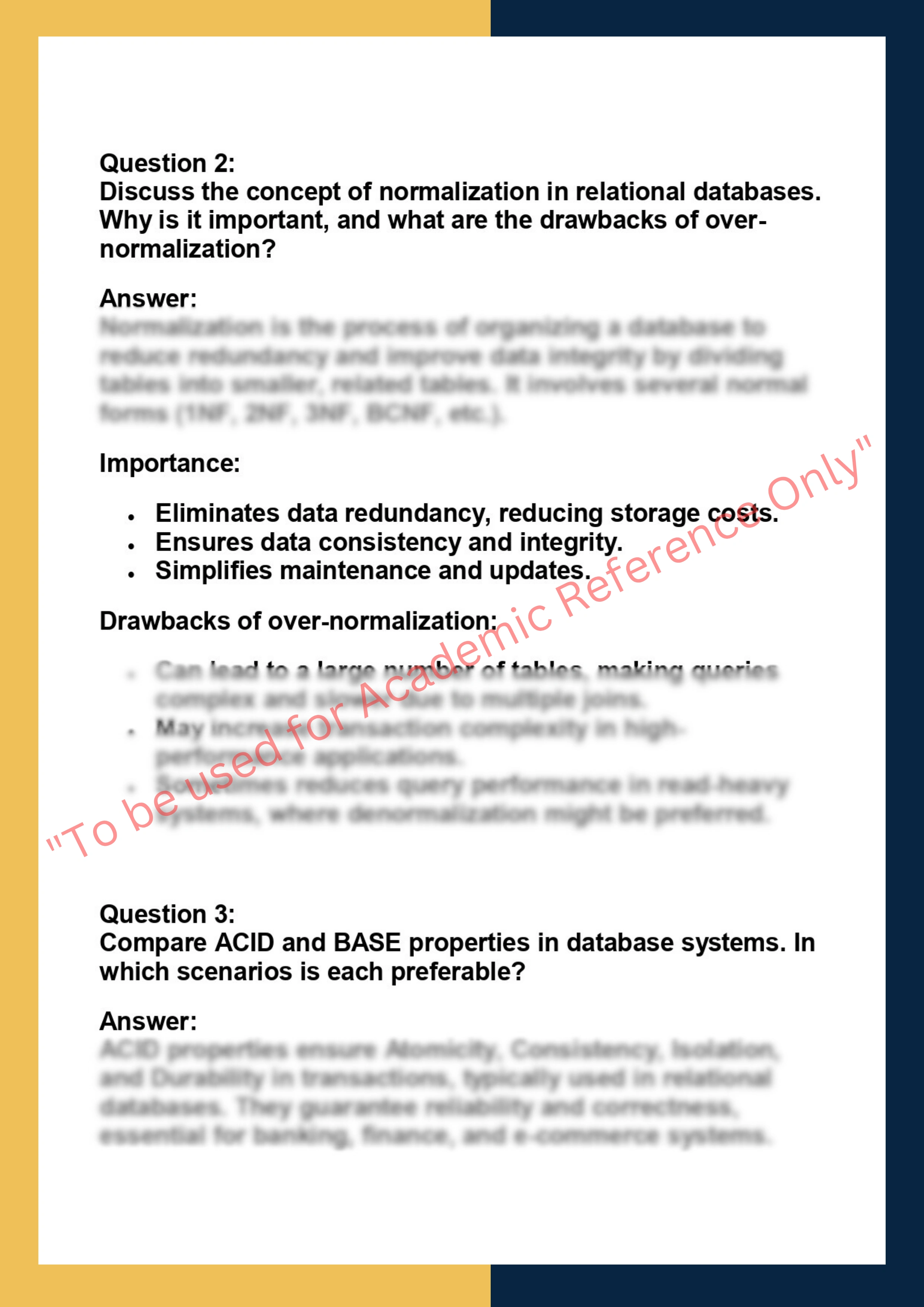 BCS-053 – Database Management Systems 1