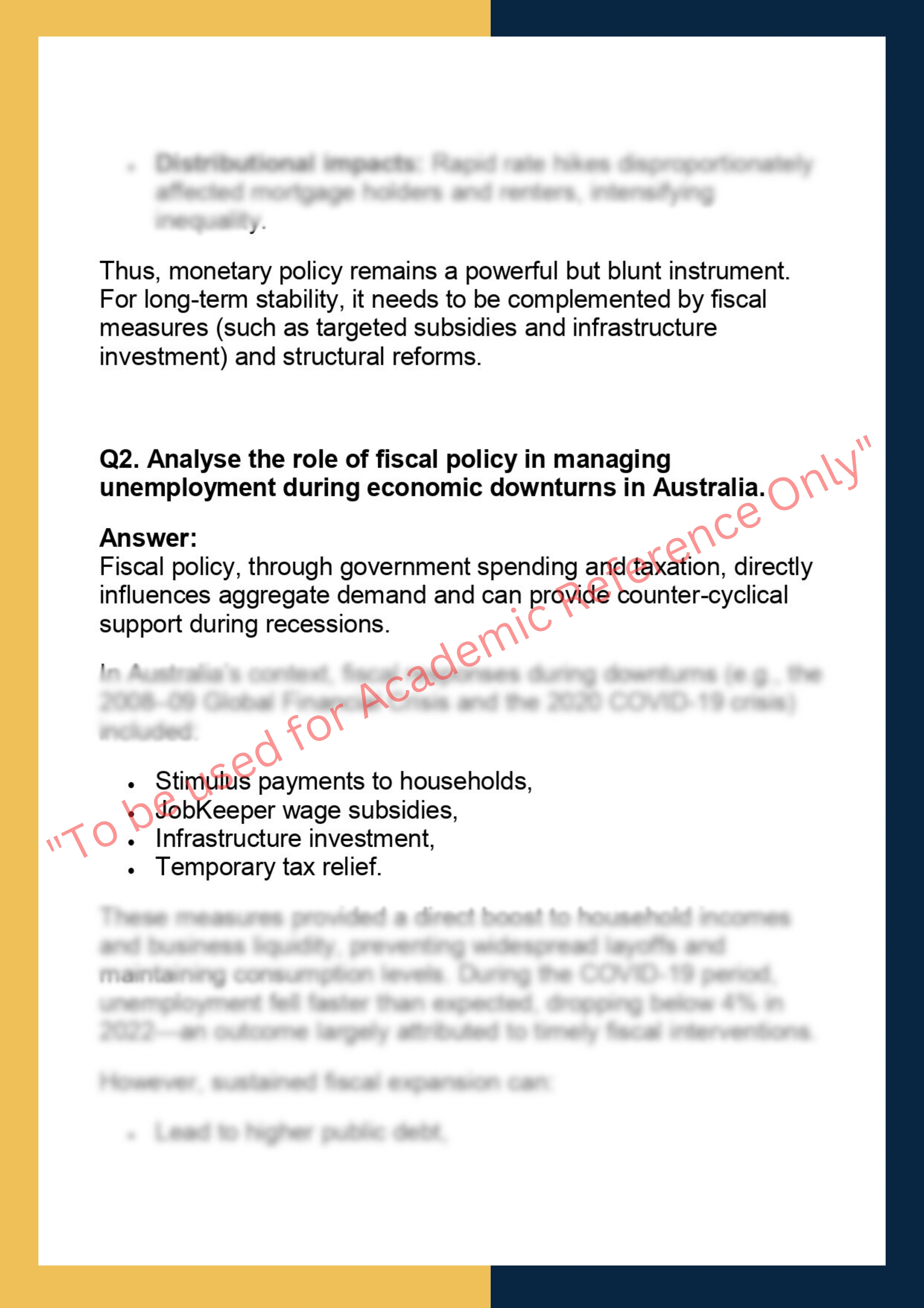 ECO202 –  Macroeconomics 1