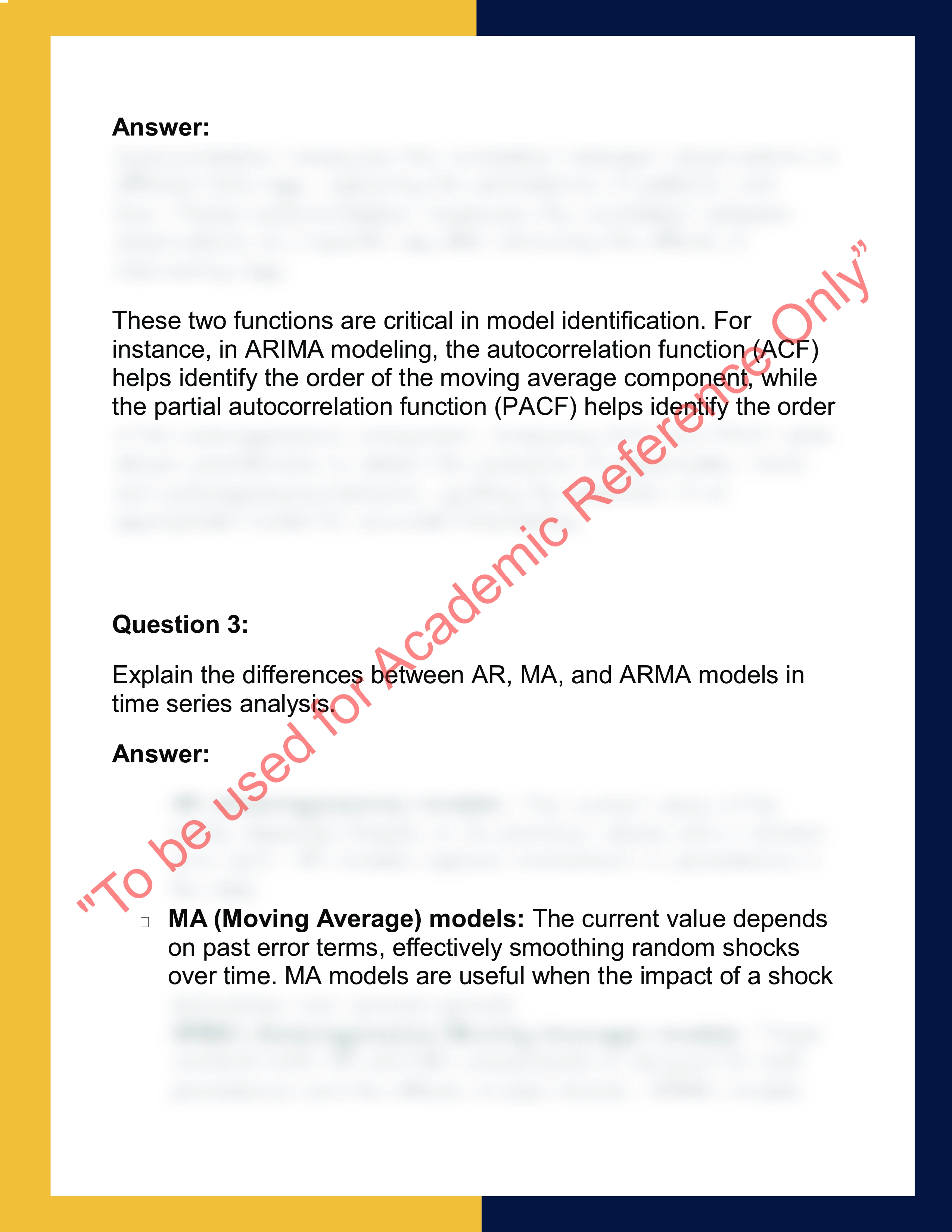 ST416 – Time Series & Forecasting 1