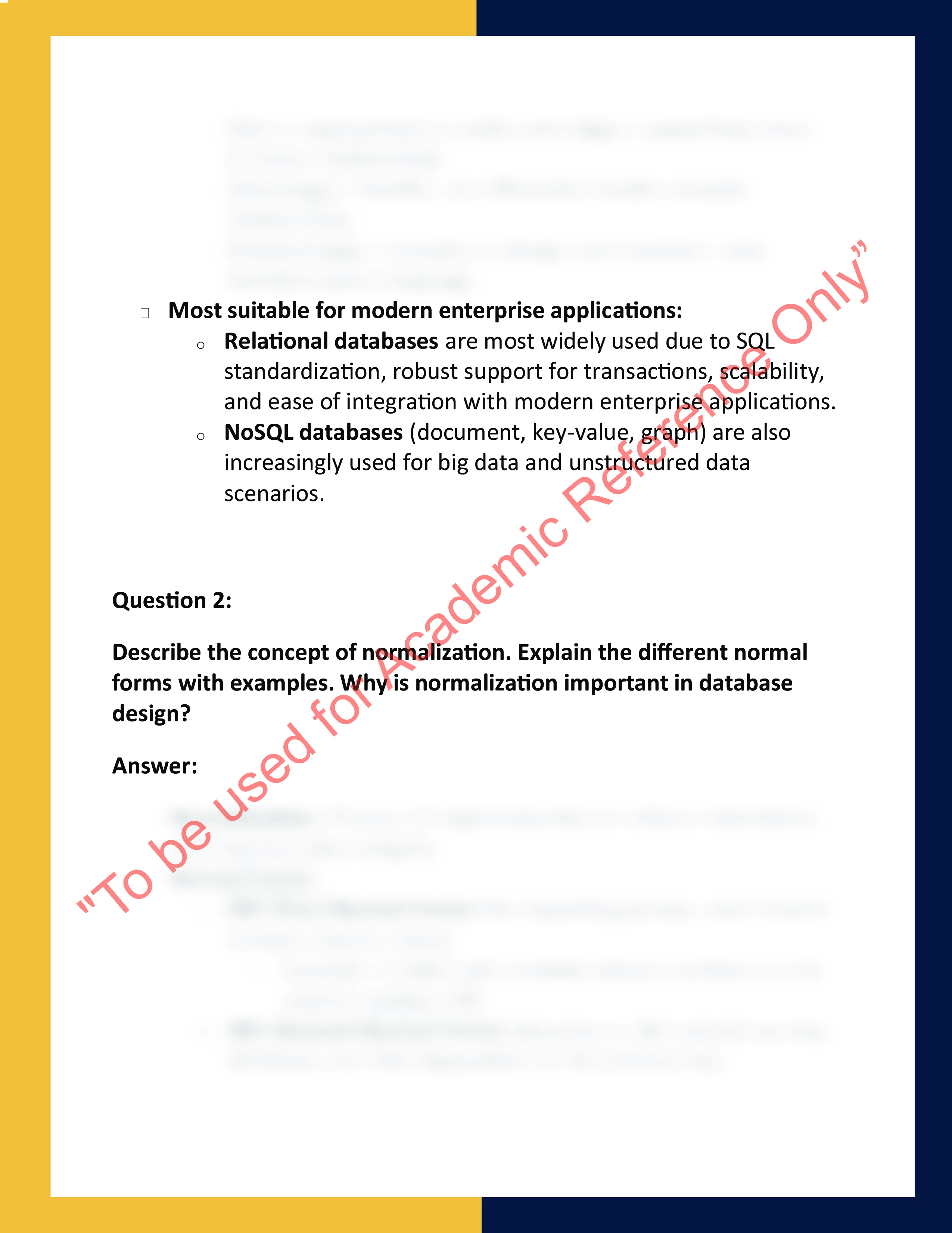 CSE303 Database Management System 1