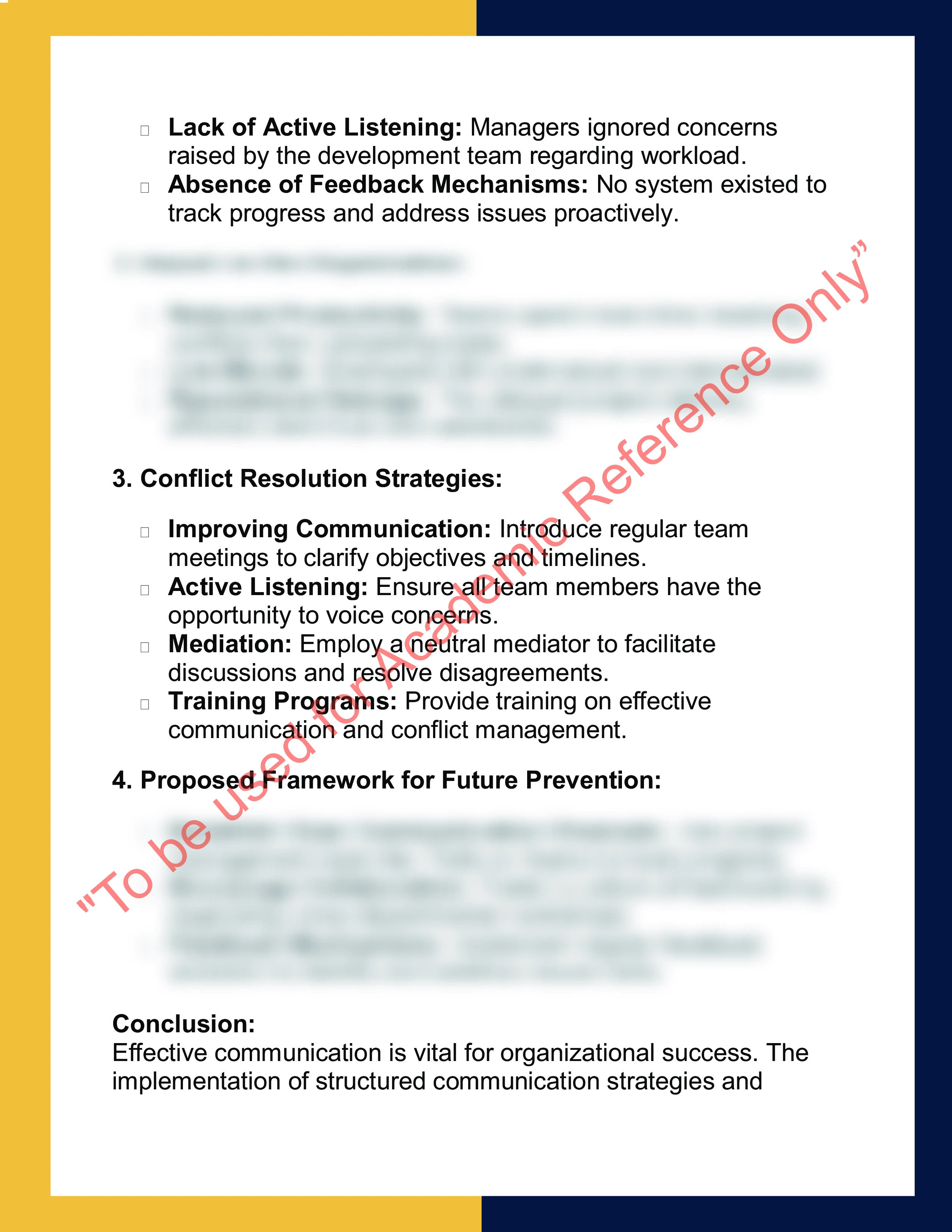 Assignment sample solution of course code OB202 - Organizational Behavior 1