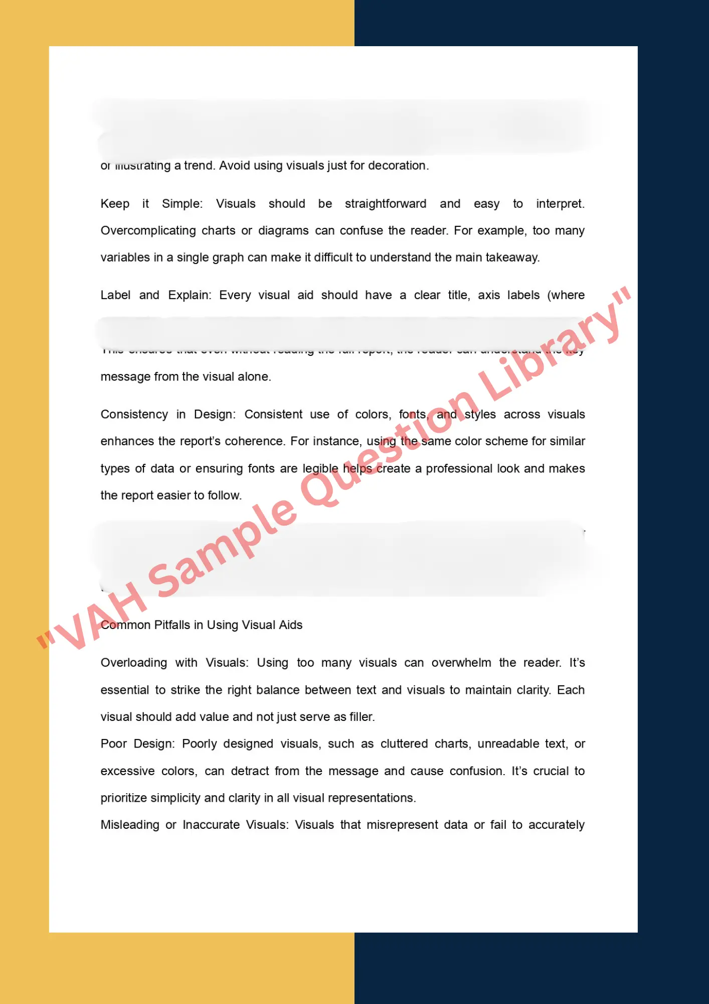 Report Writing sample solution of MKTG305 - Business Communication and Reporting 2