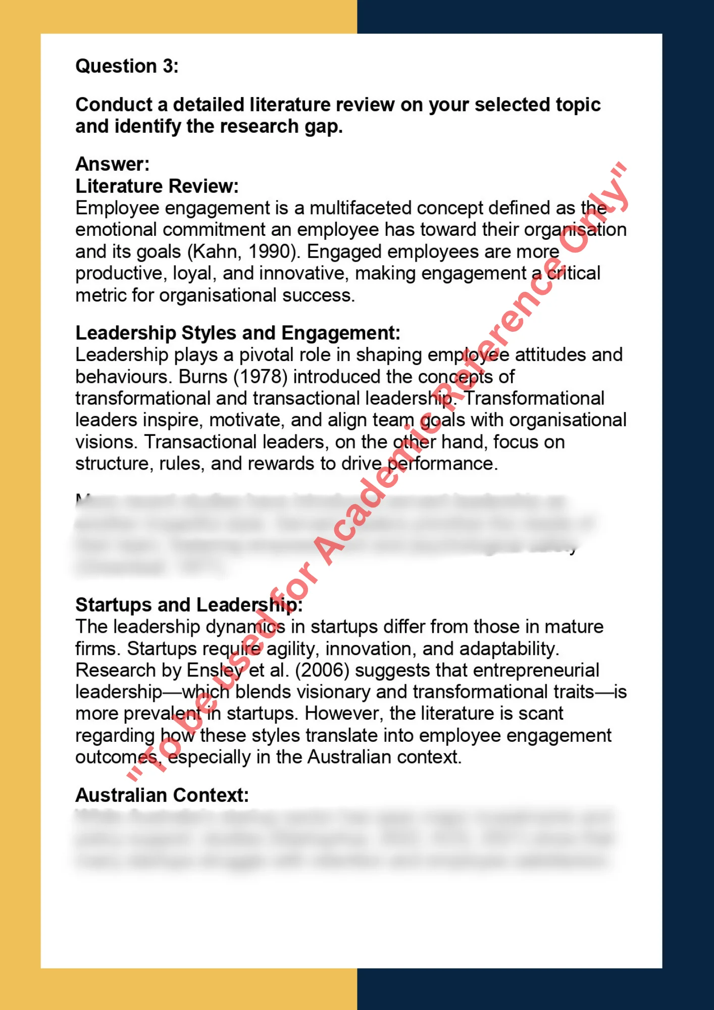 MGMT7100- Management Thesis 2