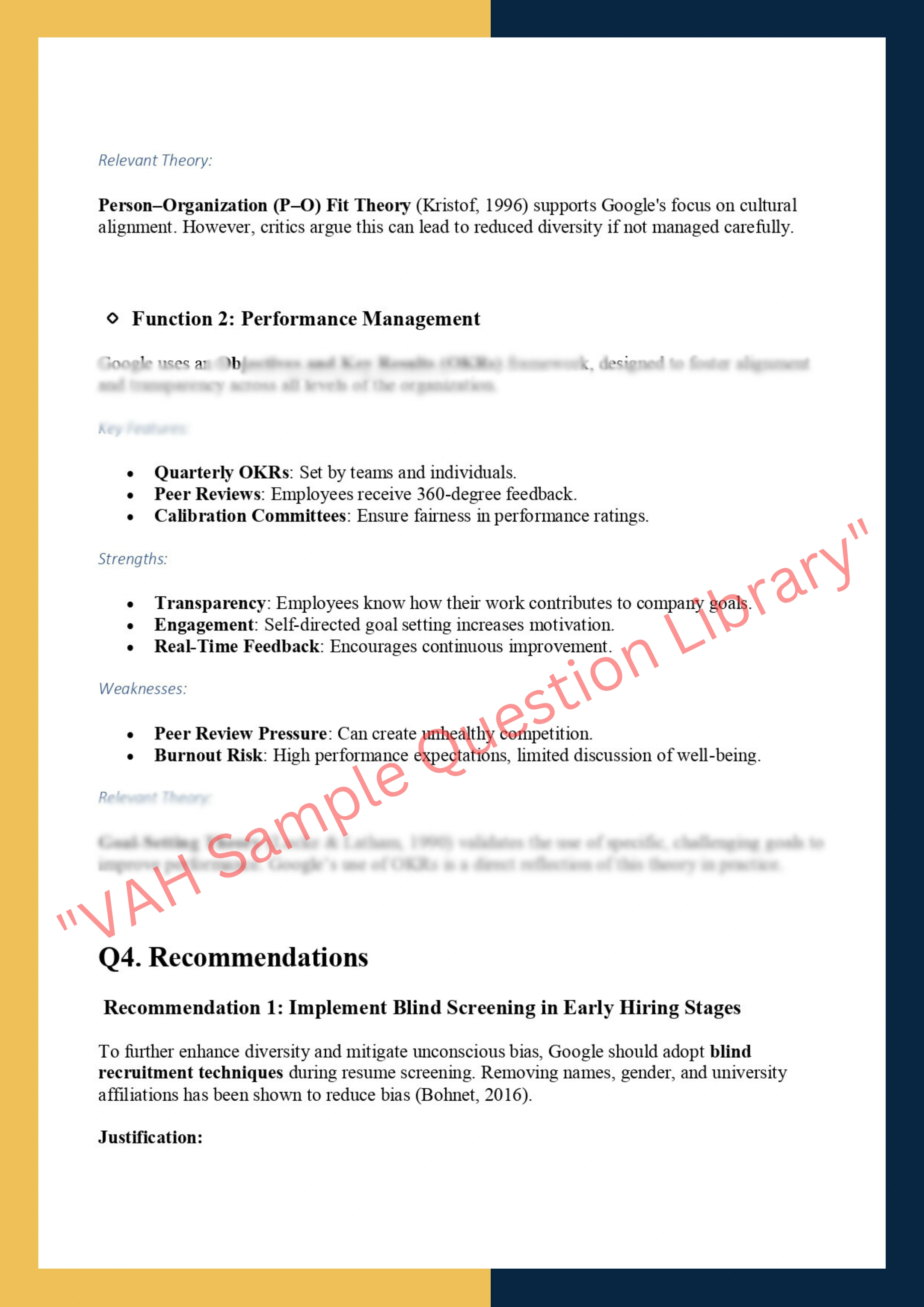 HRMT6001 - Human  Resource Management- Analytical Case-Based Report 2
