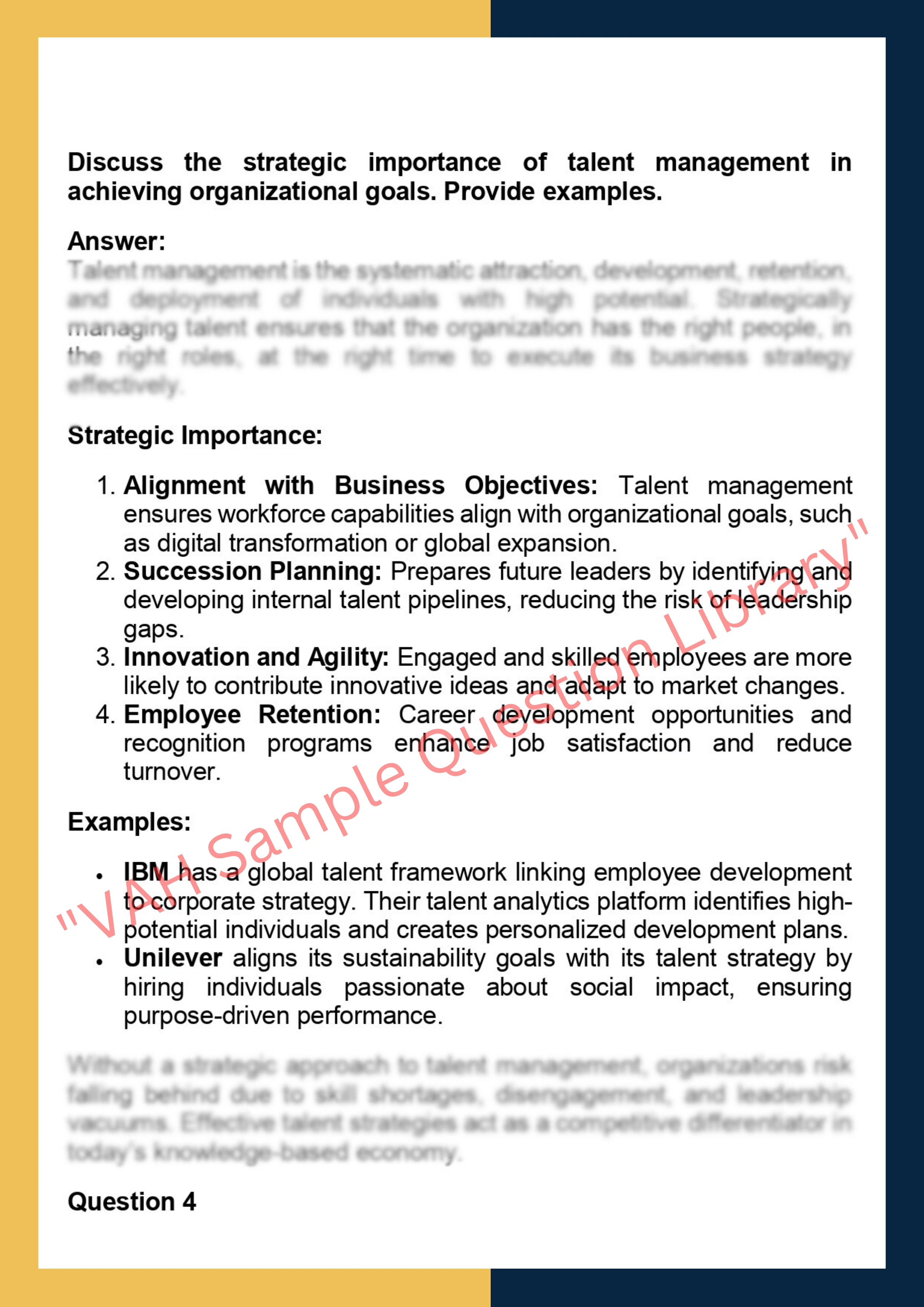 HRMT6020–  Strategic Human Capital  Management 2