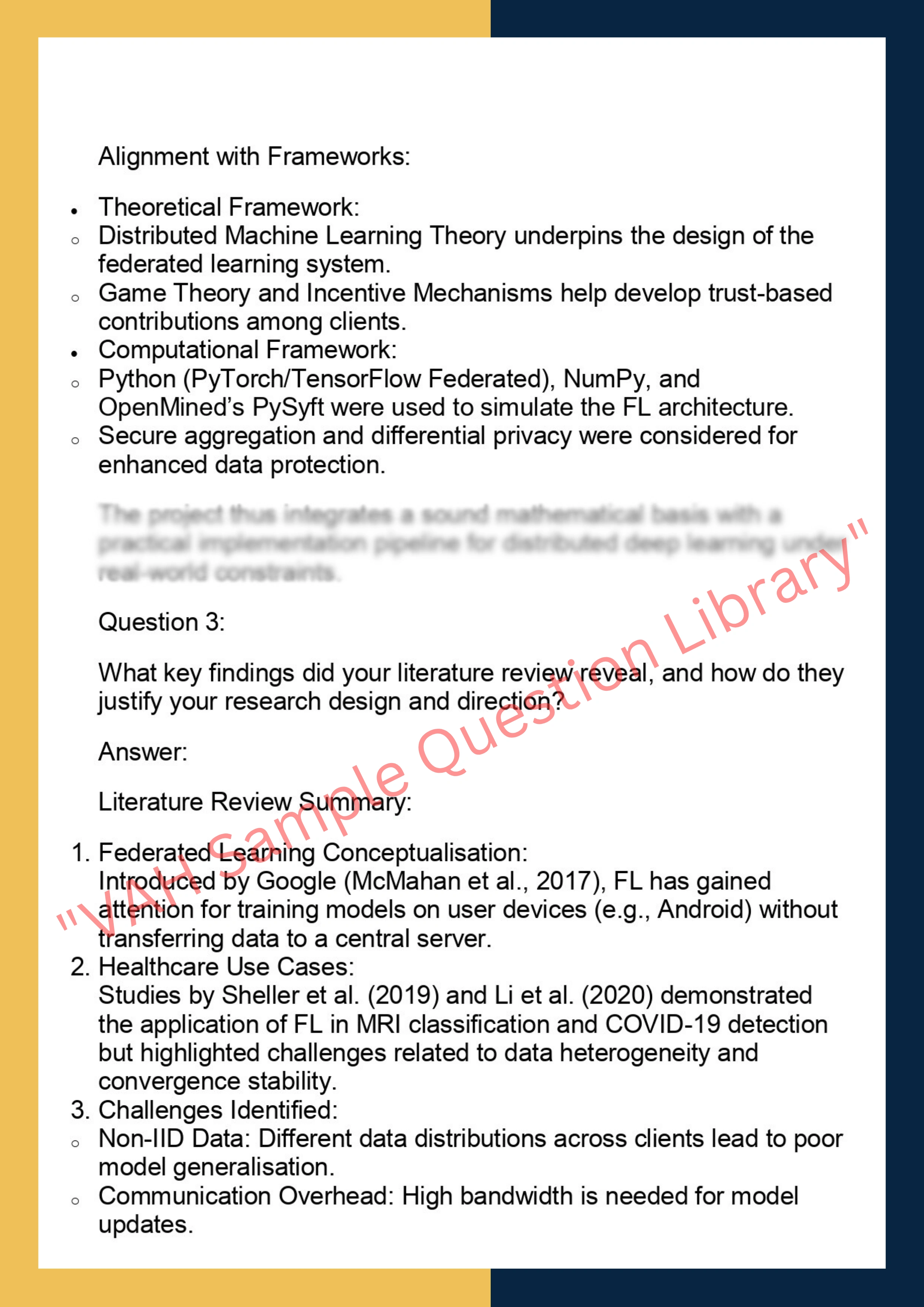 COMP7300– Computer Science Research Thesis 2