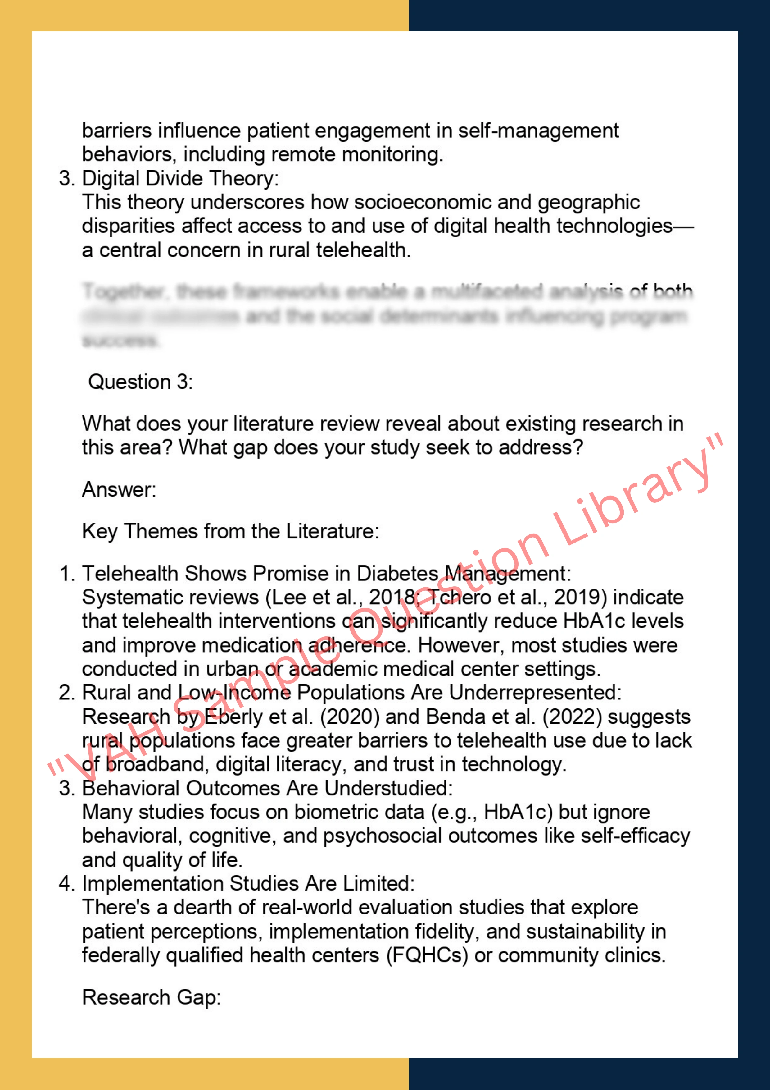 HLTH7200-  Health Science Thesis 2