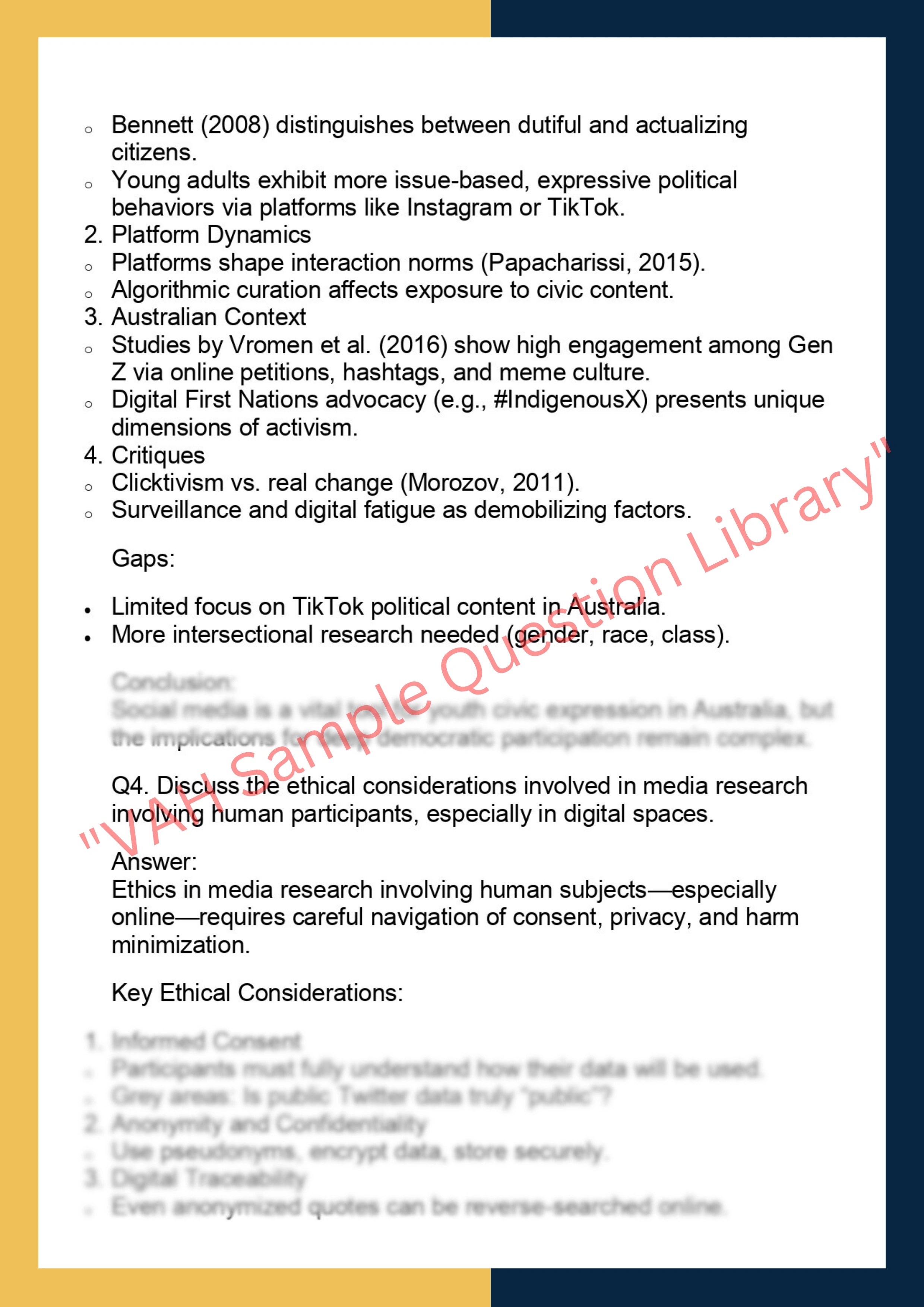 MEDIA7200– Media and Communication Final  Research 2