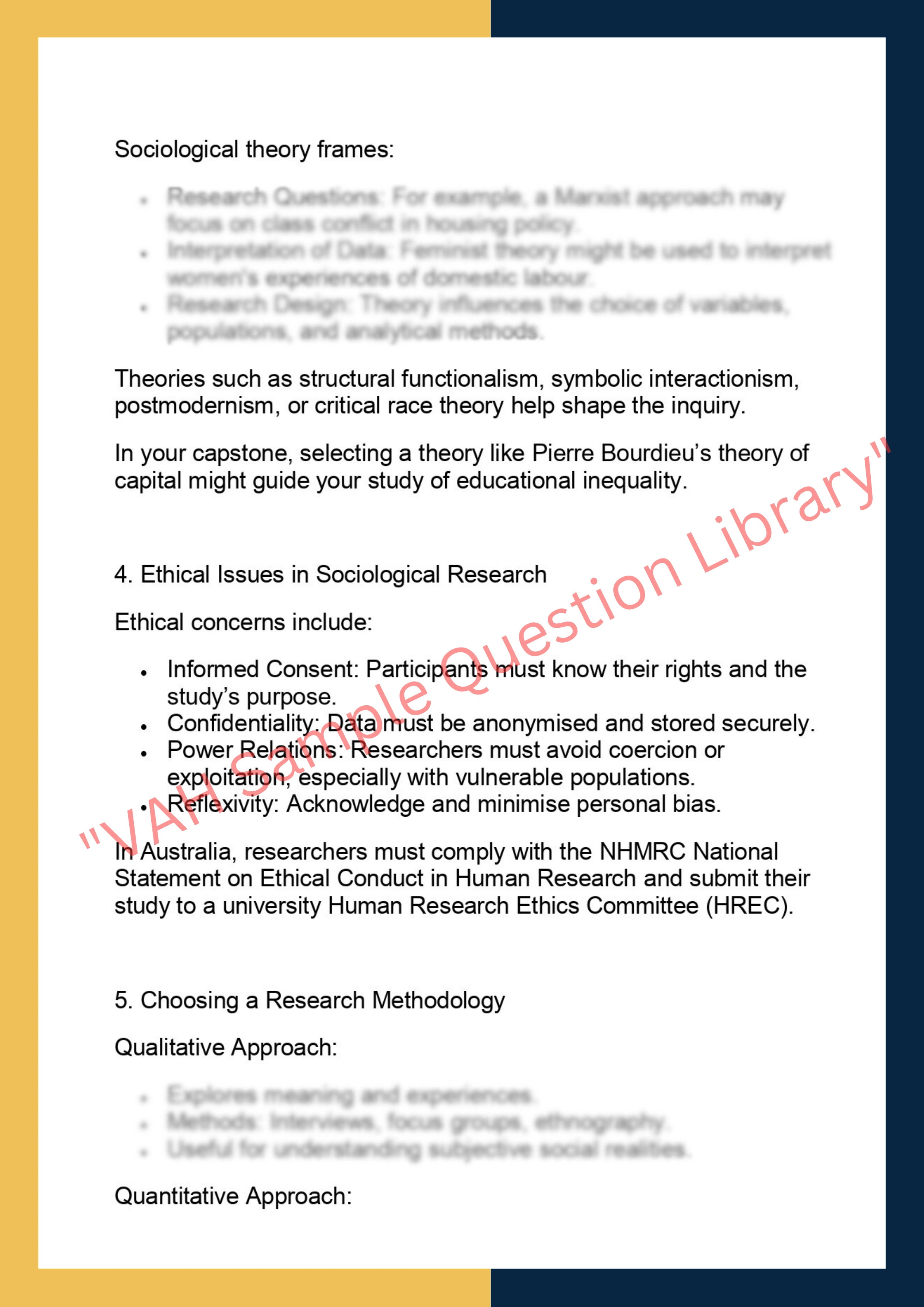 SOCI7001- Sociology Capstone Research 2
