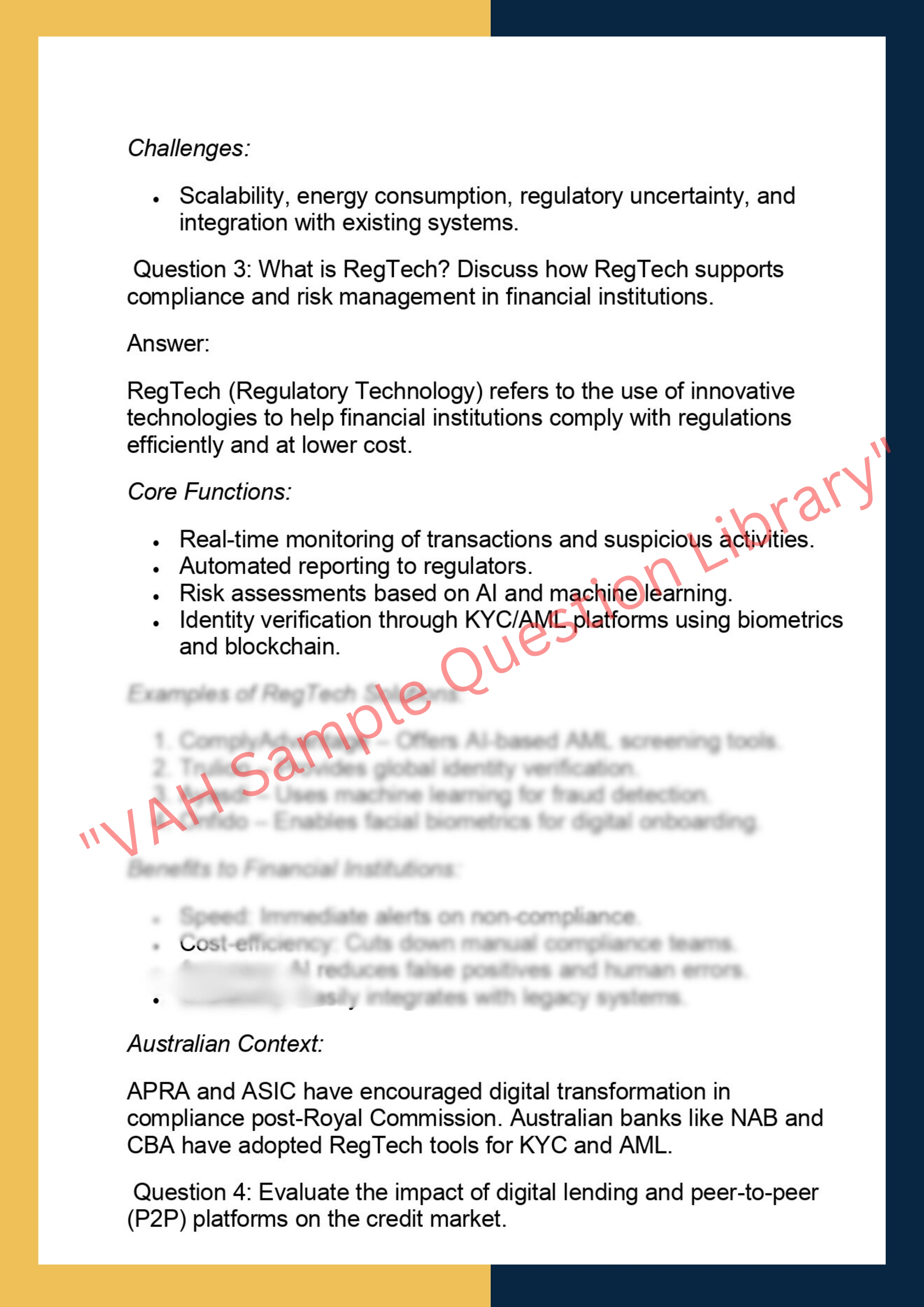 FINC6016 – FinTech & Digital Finance 2