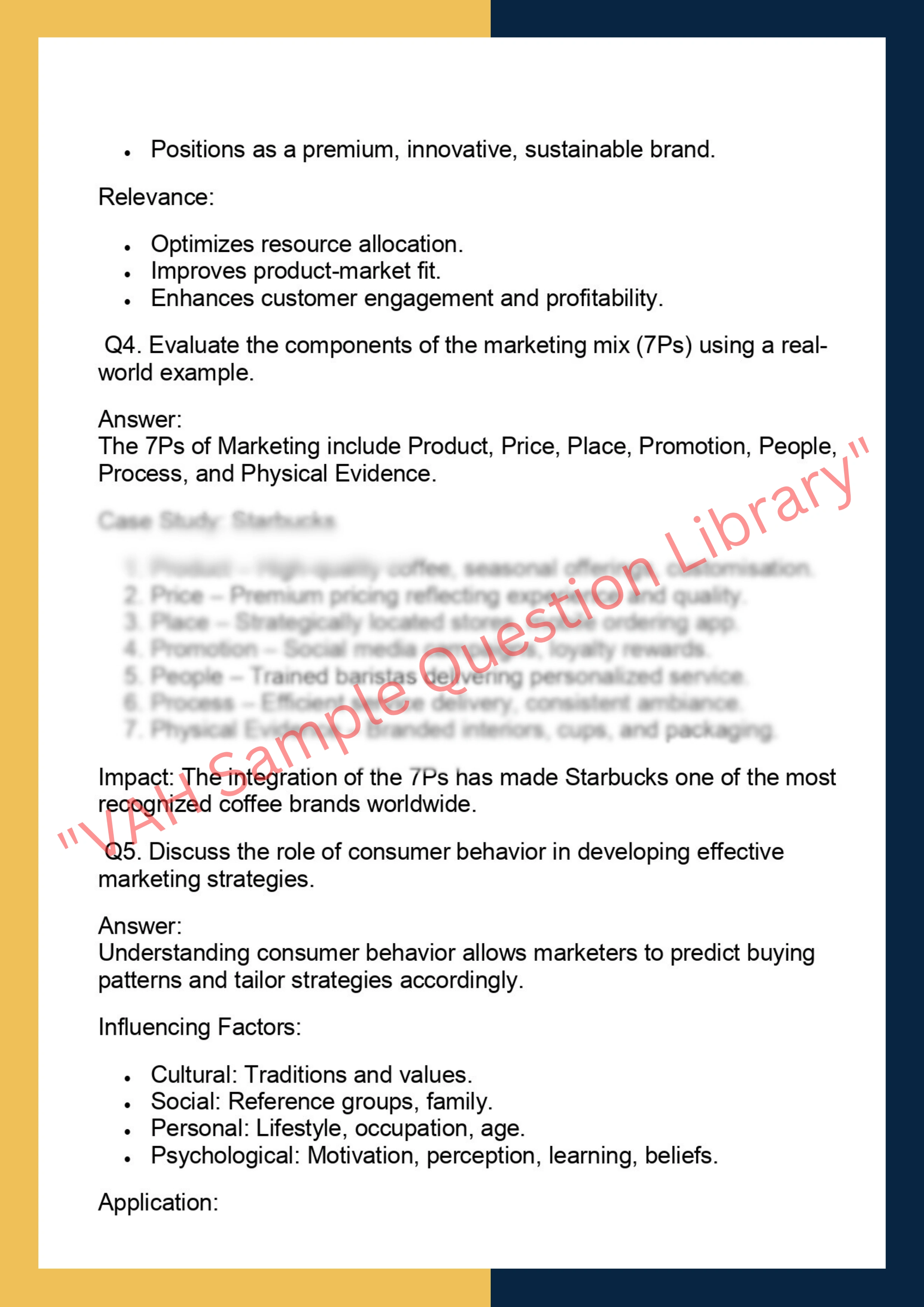 MKTG6001 -  Marketing Management 2