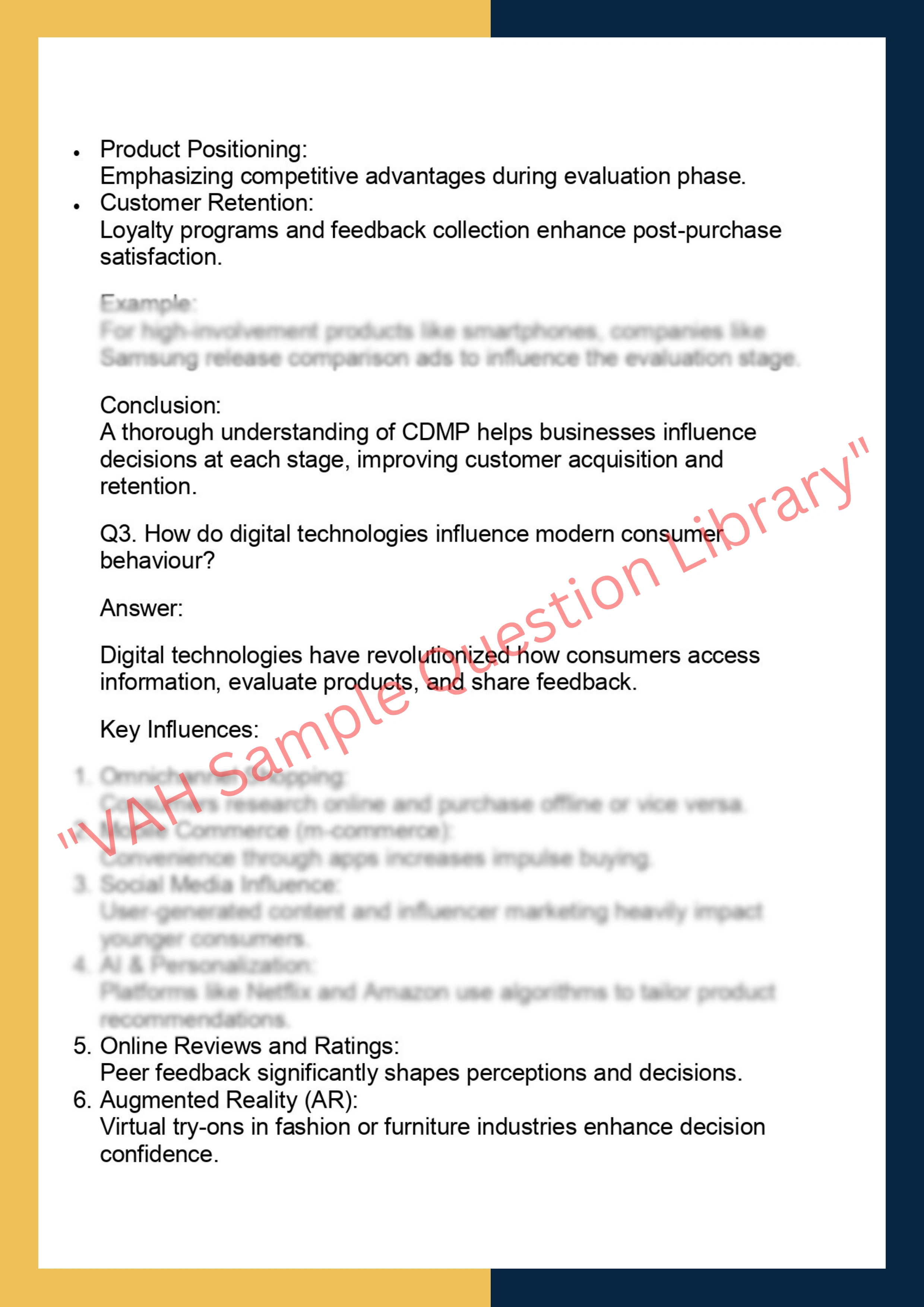 MKTG6002 -  Consumer Behaviour 2