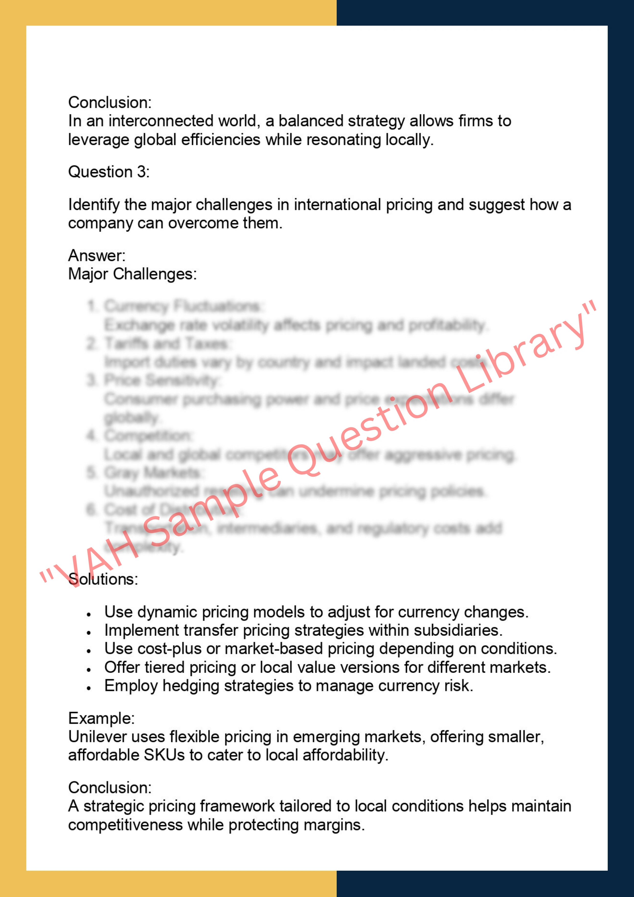 MKTG6005 -  International Marketing 2