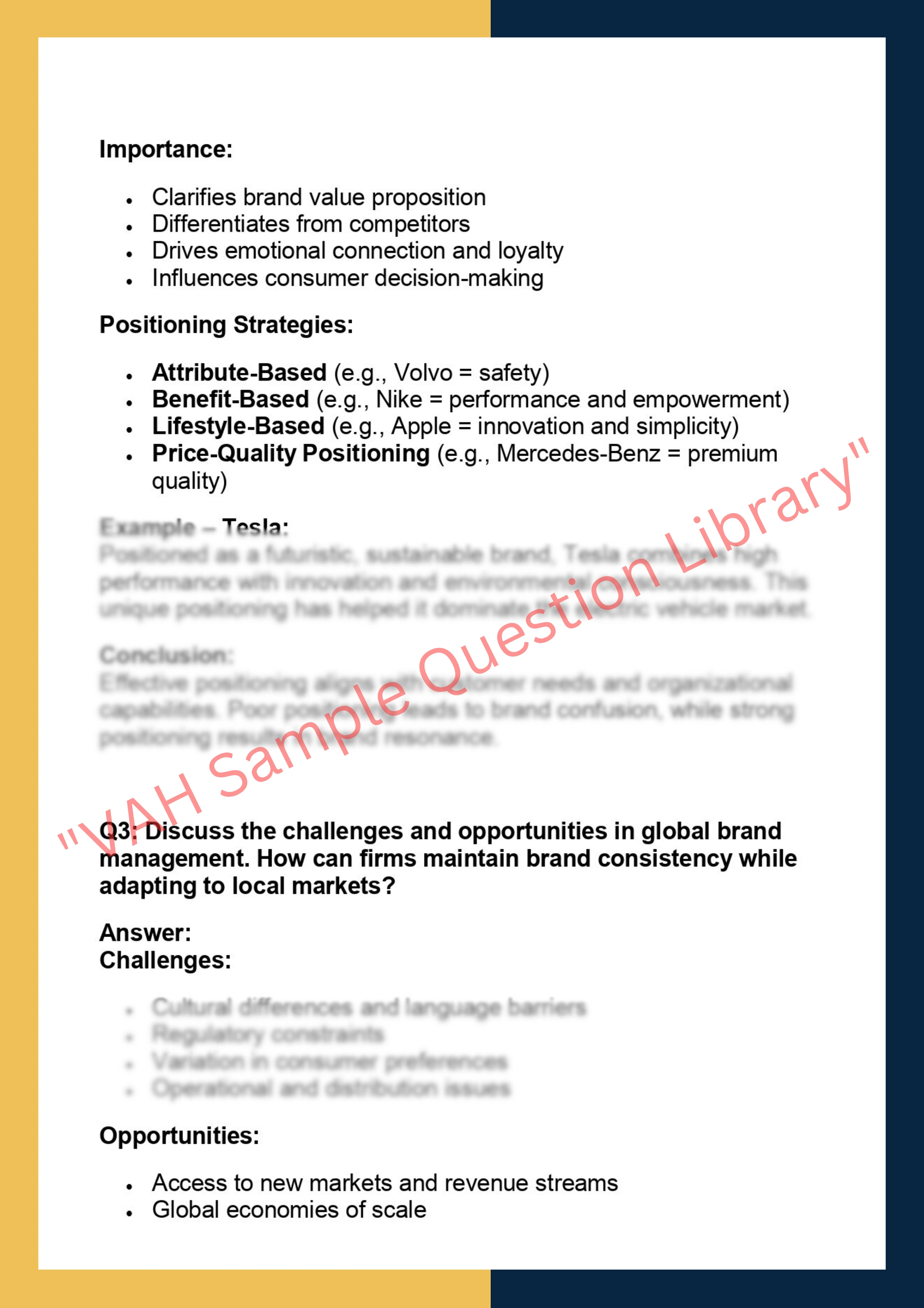 MKTG6008 -  Brand Management 2