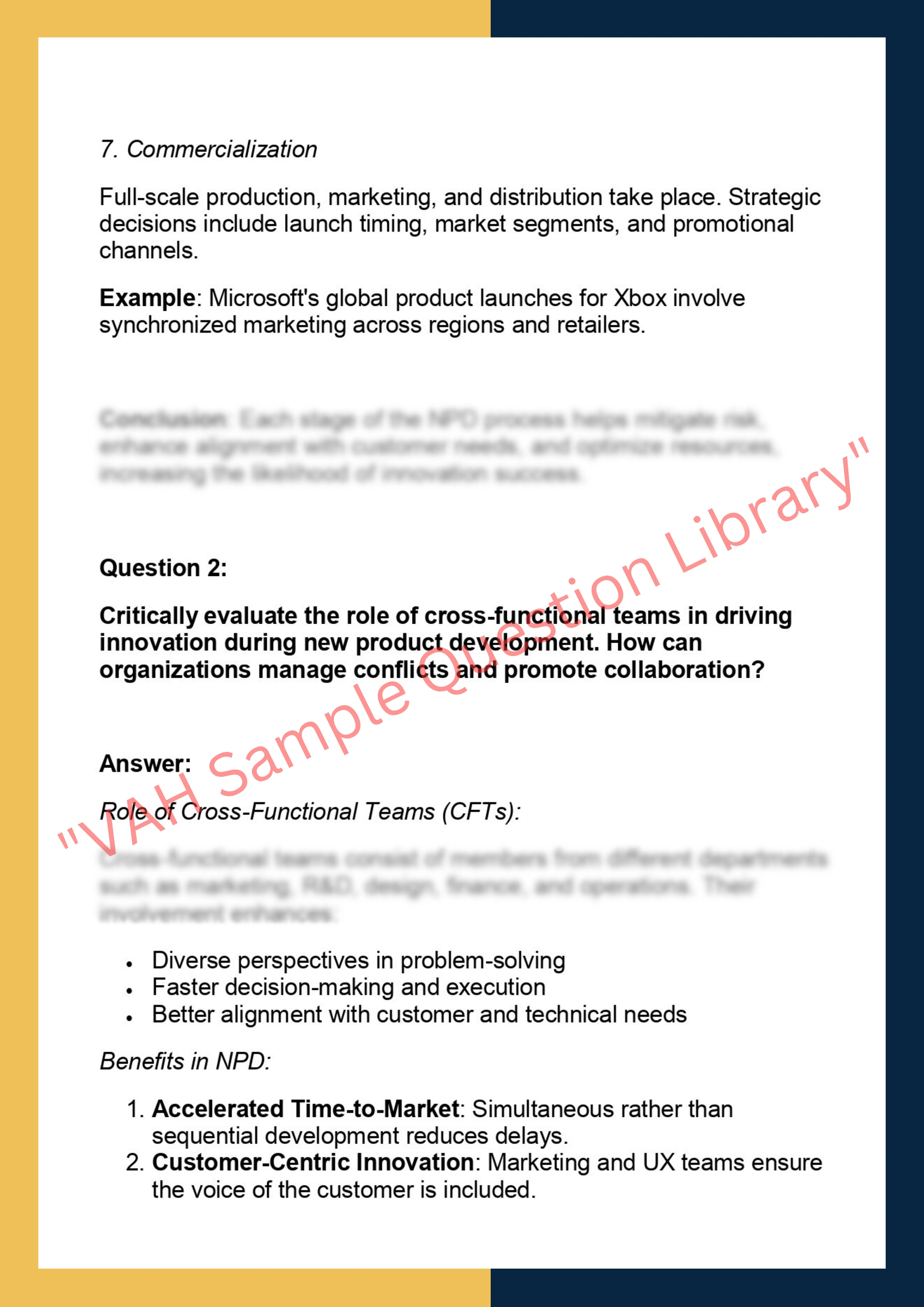 MRKT558- New  Product Development and  Innovation 2