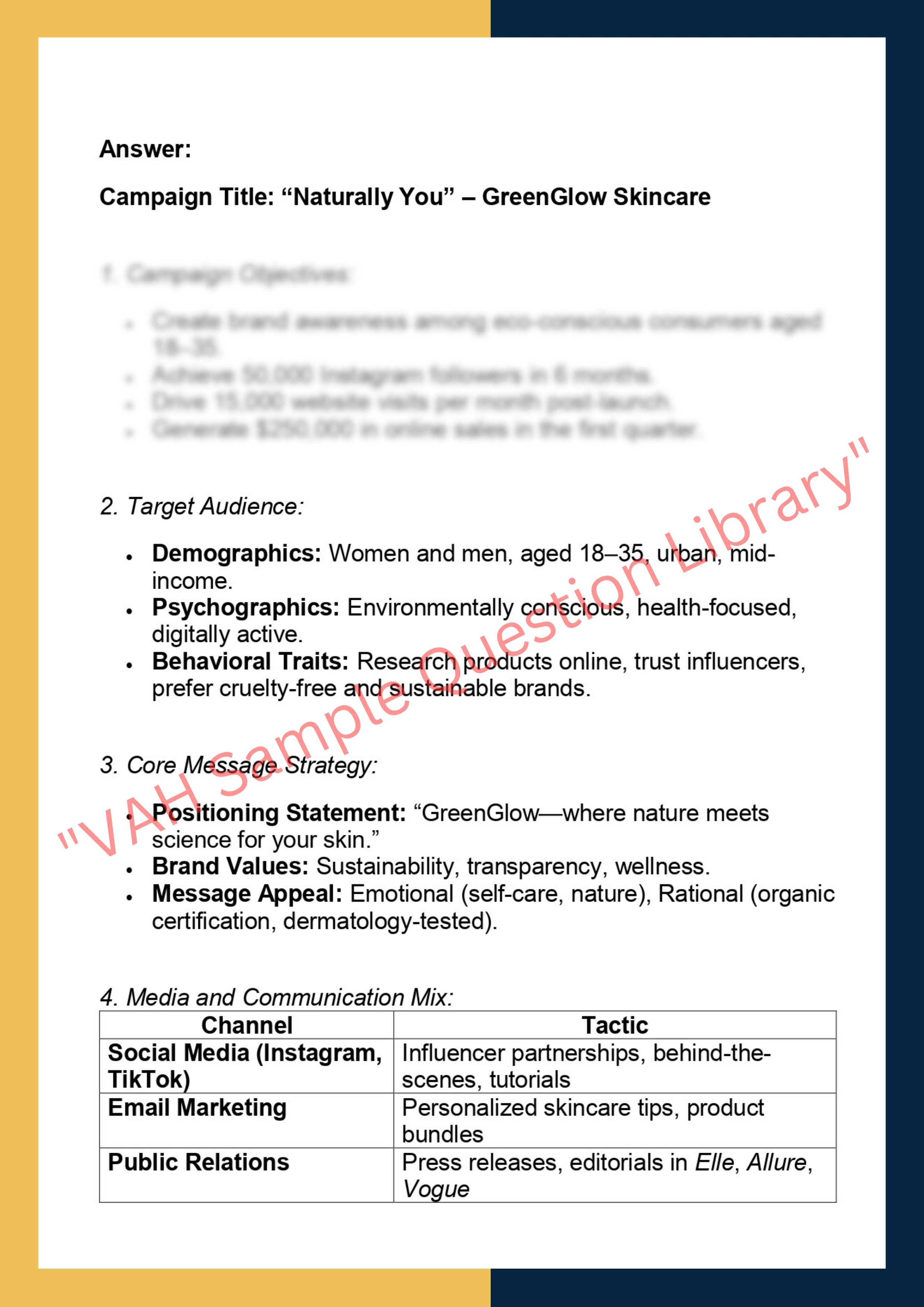 BMKT562-  Integrated Marketing Communications 2