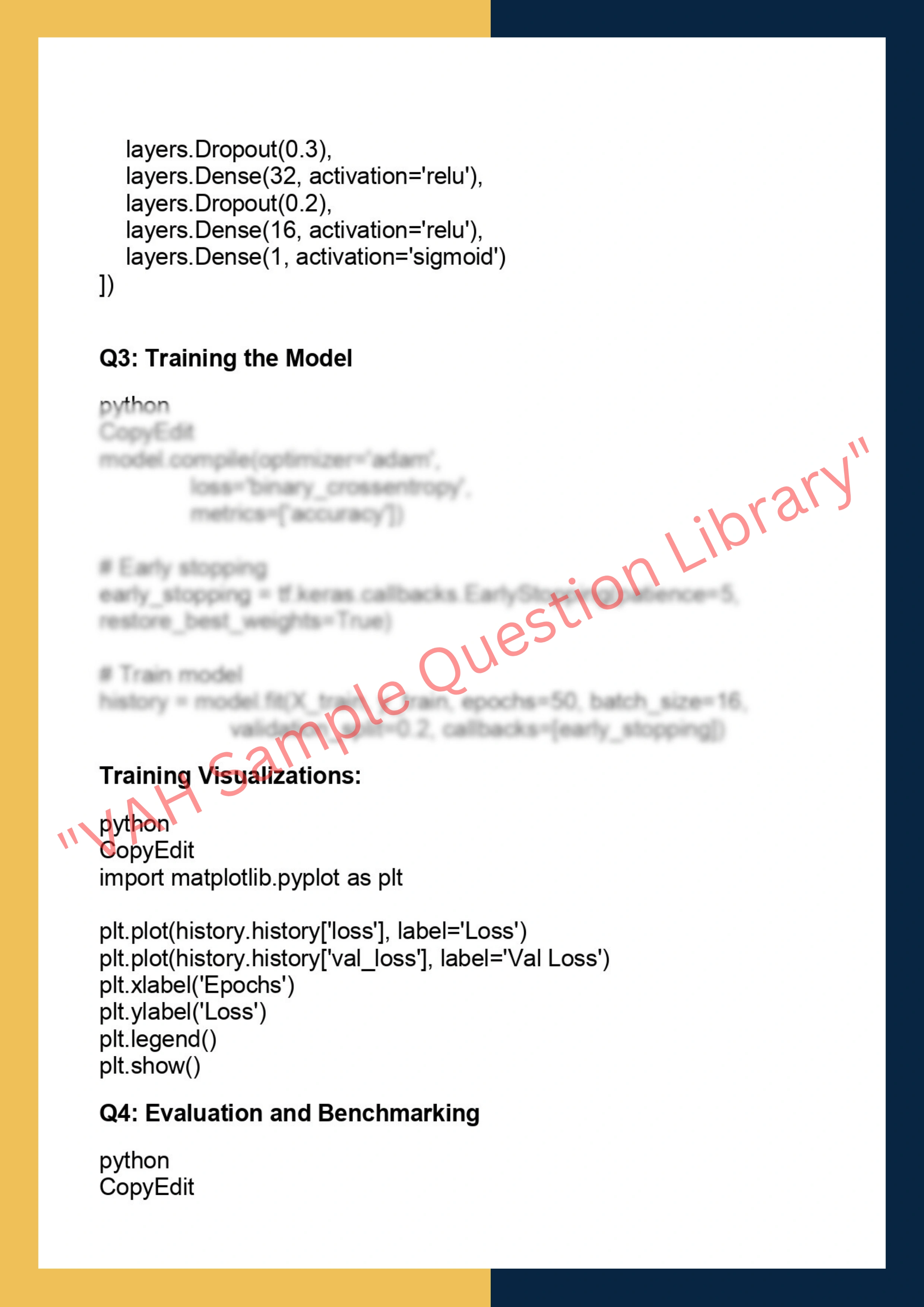 AIPA627 – Applied Python for AI and Neural  Networks 2