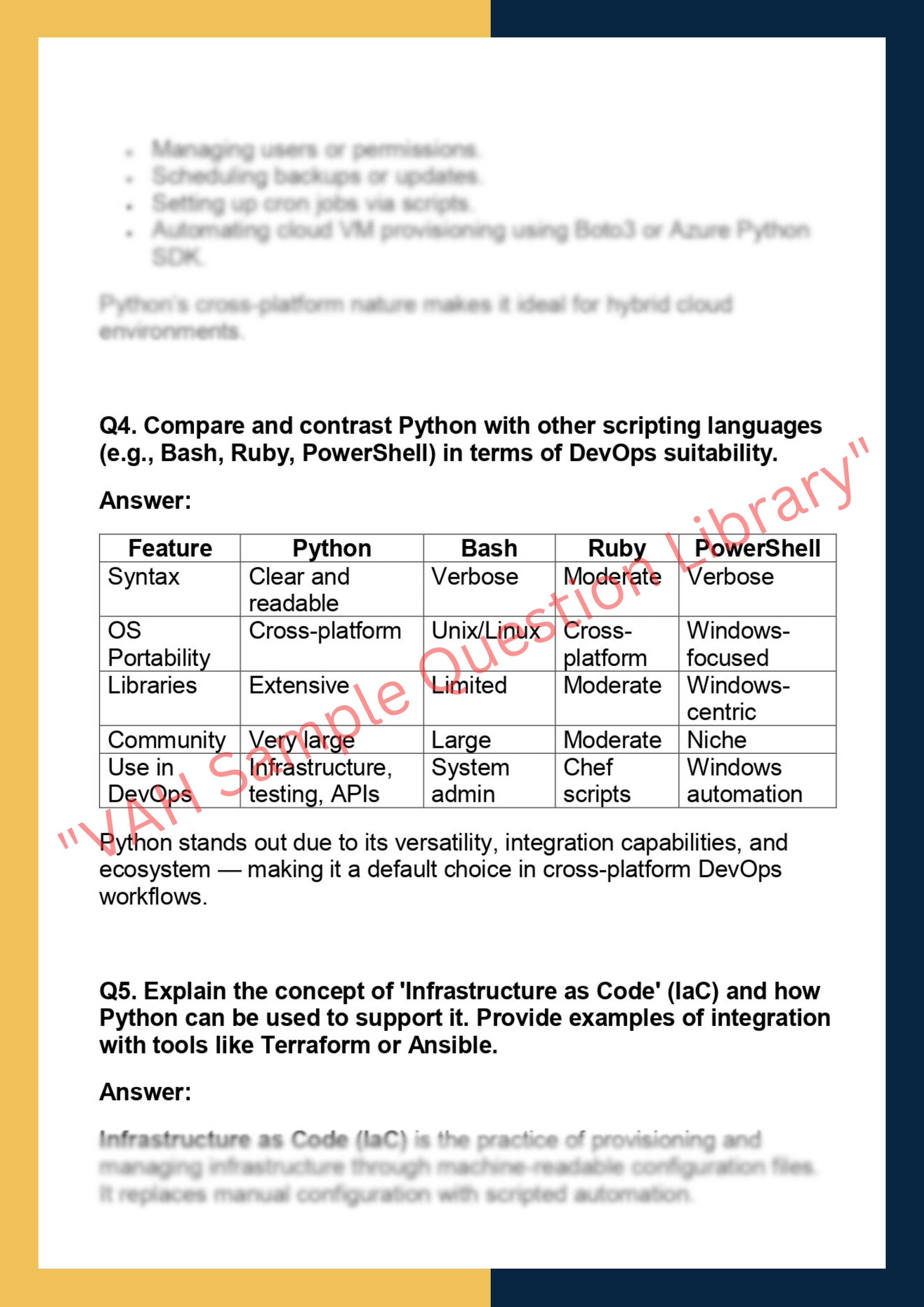 CLDP699 – Python for Cloud Deployment and  DevOps 2