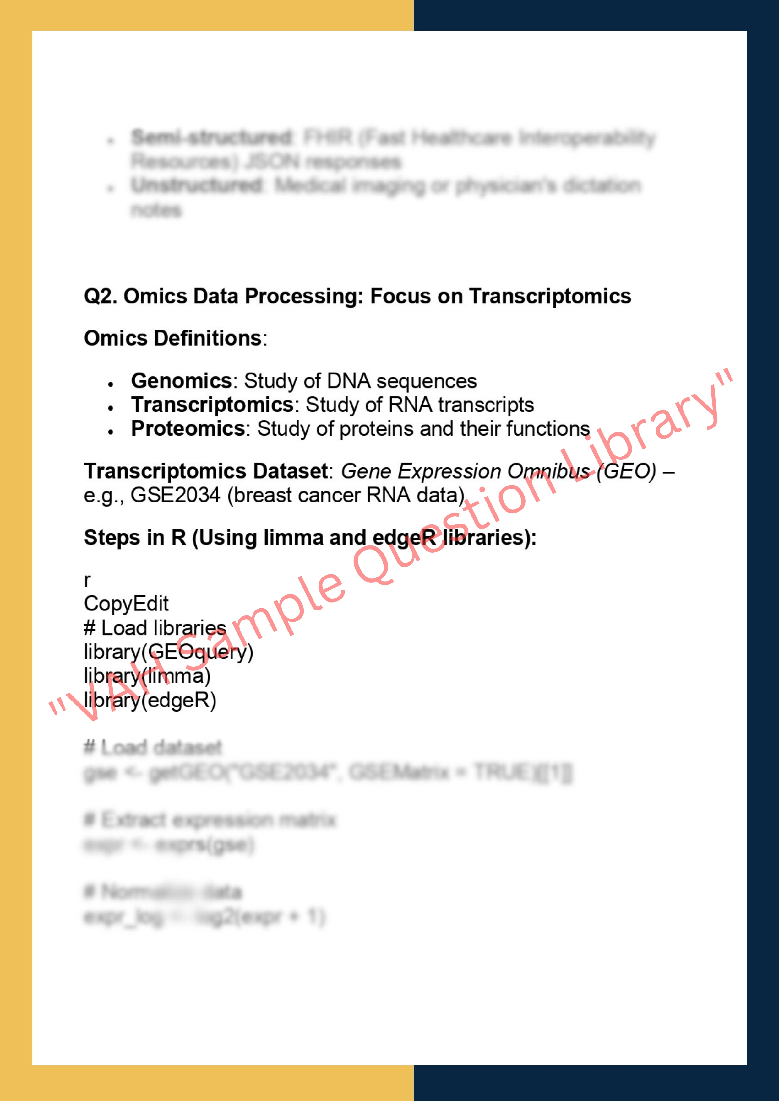DSCE6017 – Health & Bioinformatics Data 2