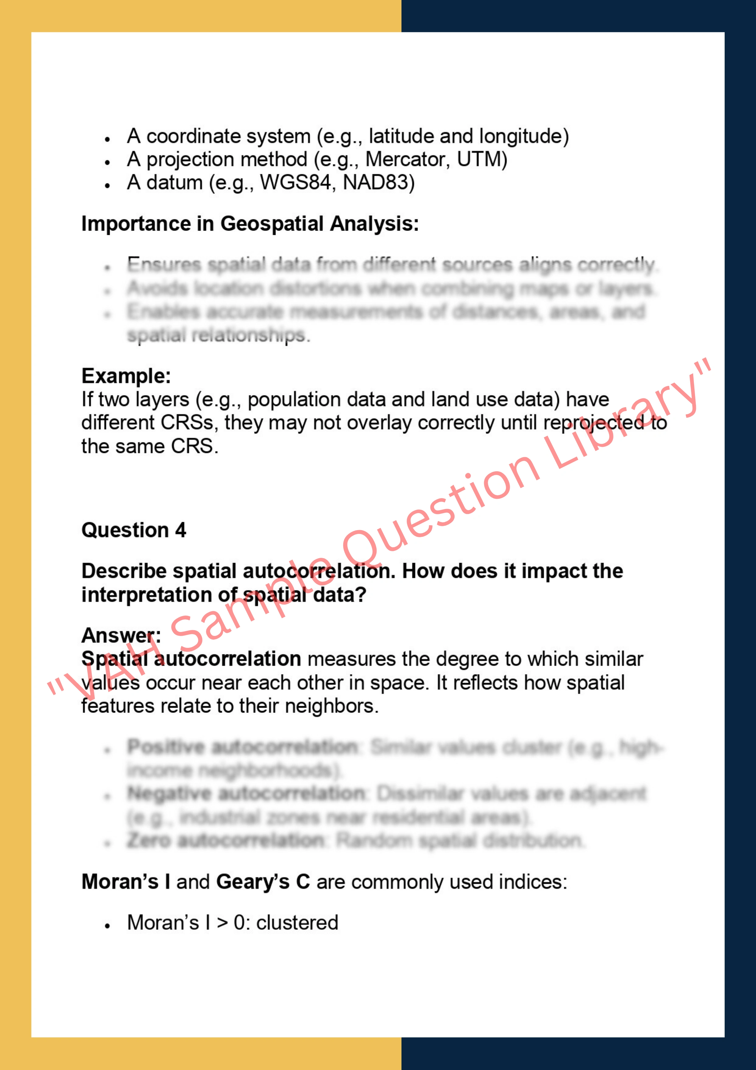 DSCE6018 – Geospatial Data Analytics 2