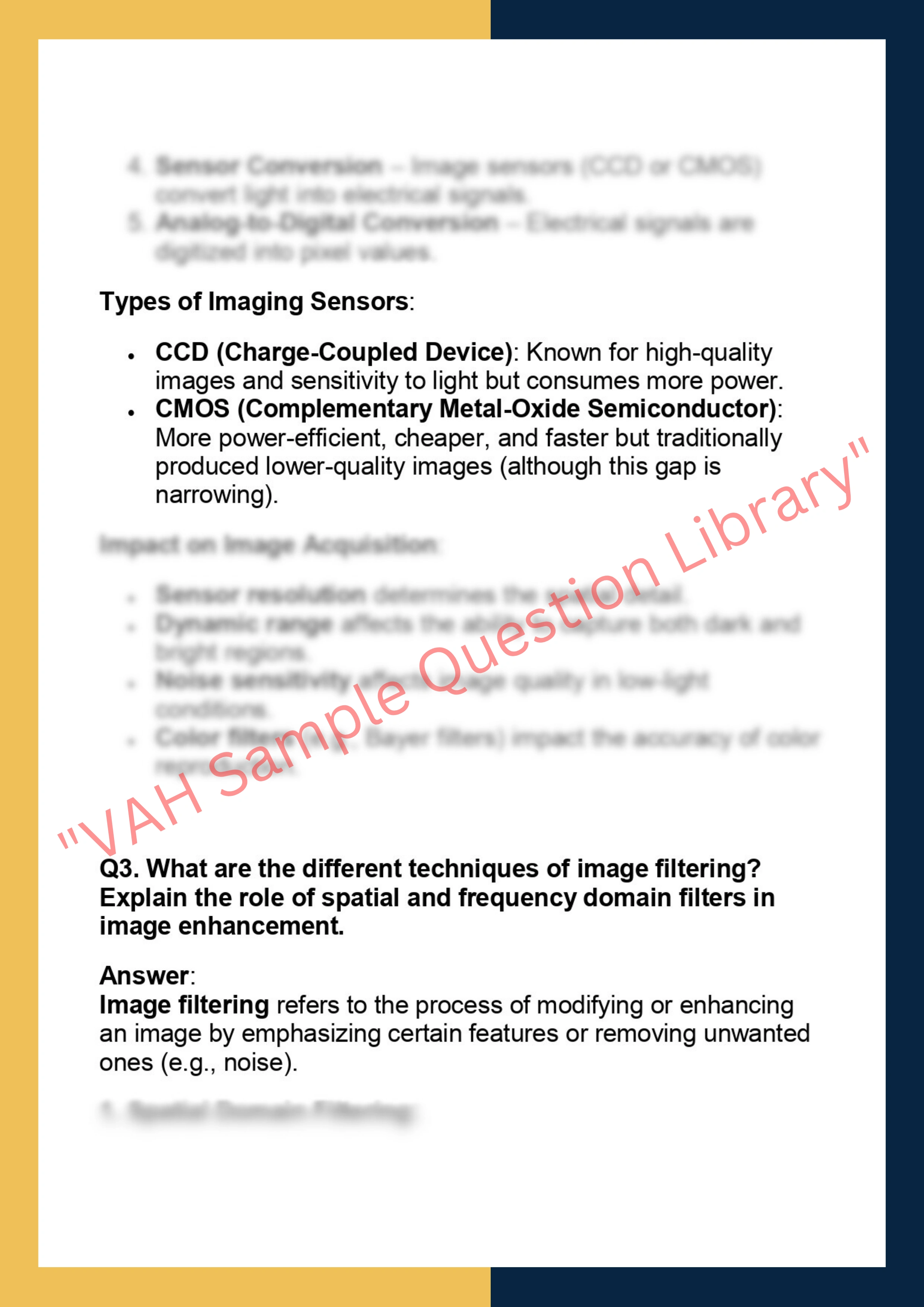 DS5008 – Computer Vision & Image  Processing 2