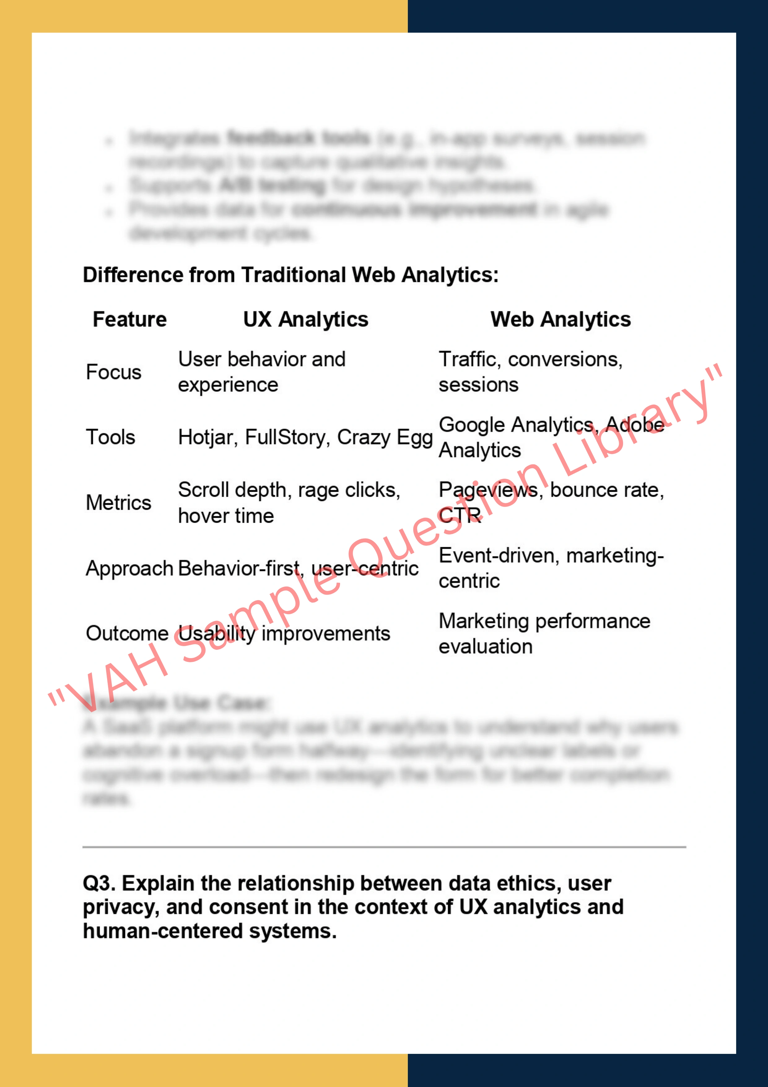 DS5013 – Human-Centered Data Systems &  UX Analytics 2