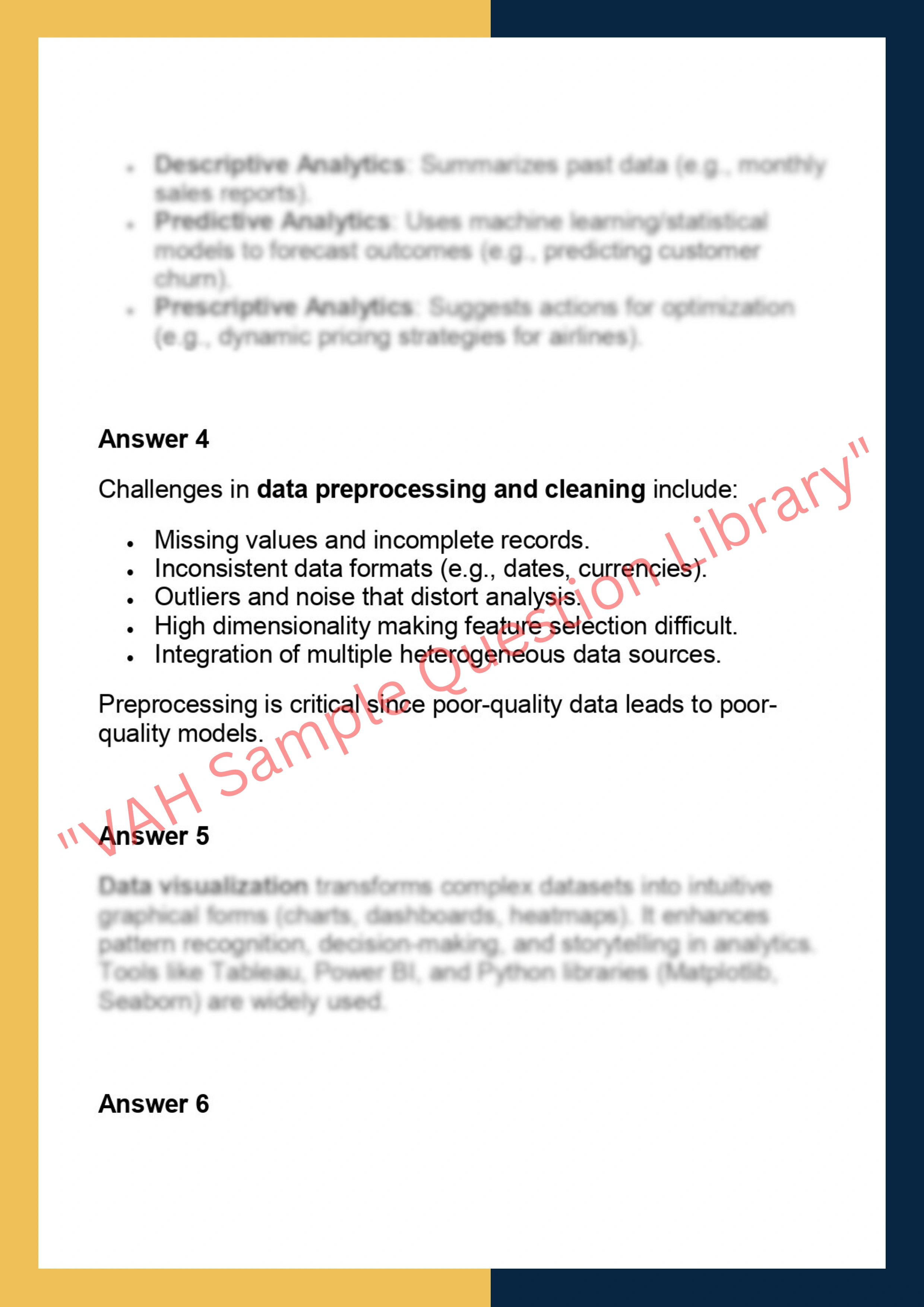 DS6001– Introduction to Data Science &  Analytics 2