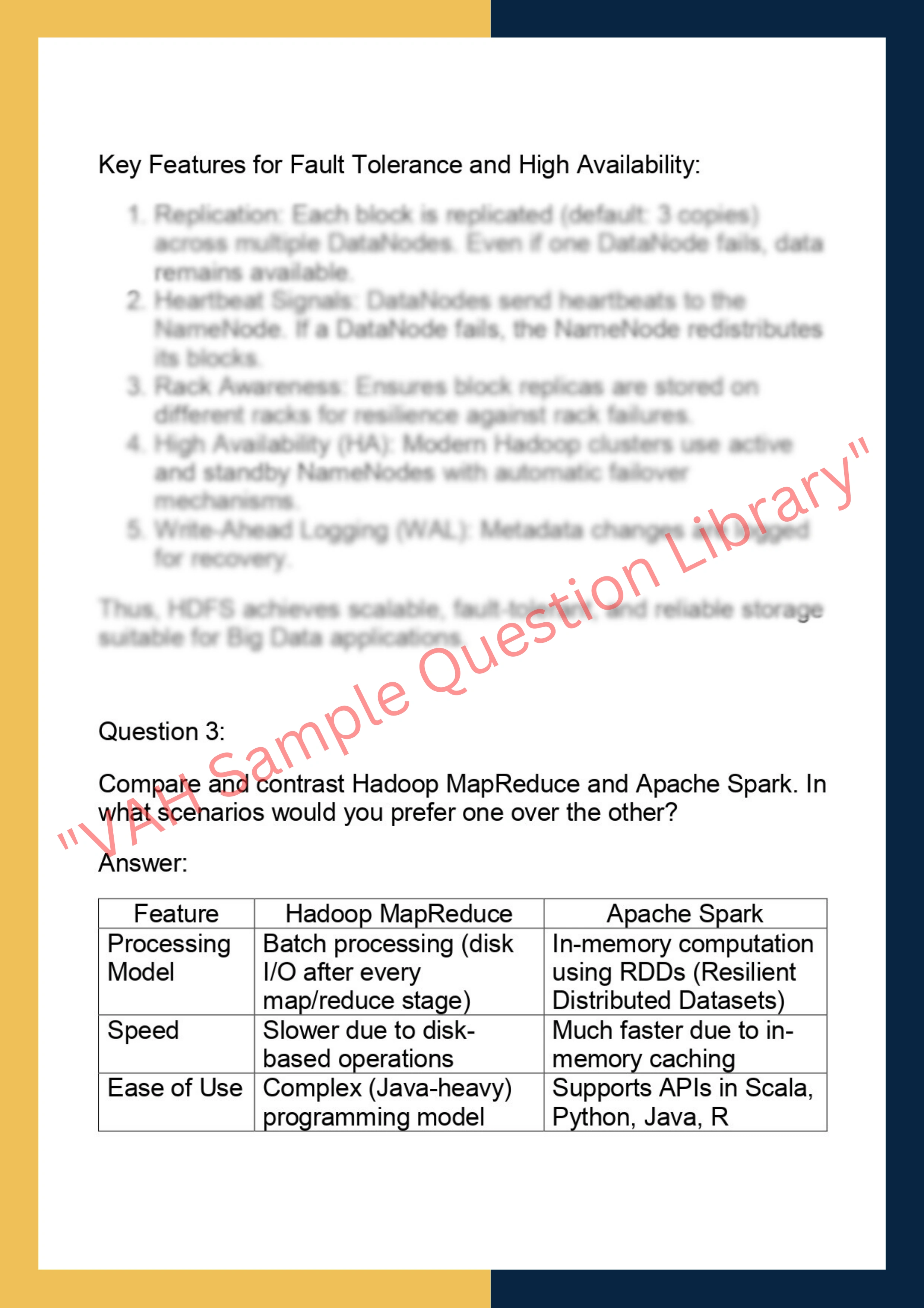 DS6004– Big Data Technologies (Hadoop,  Spark, etc.) 2