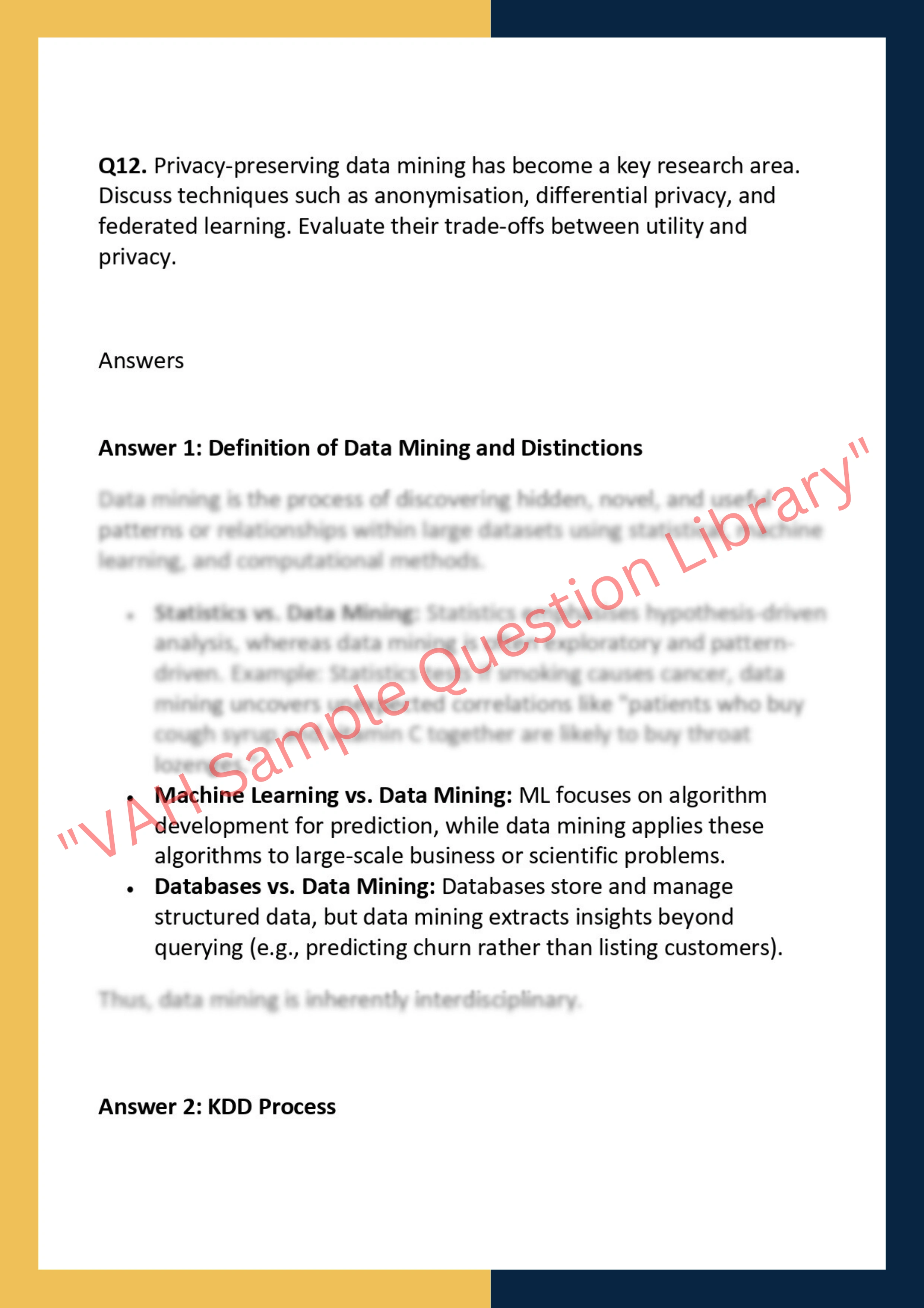 DSA8003 –  Data Mining 2