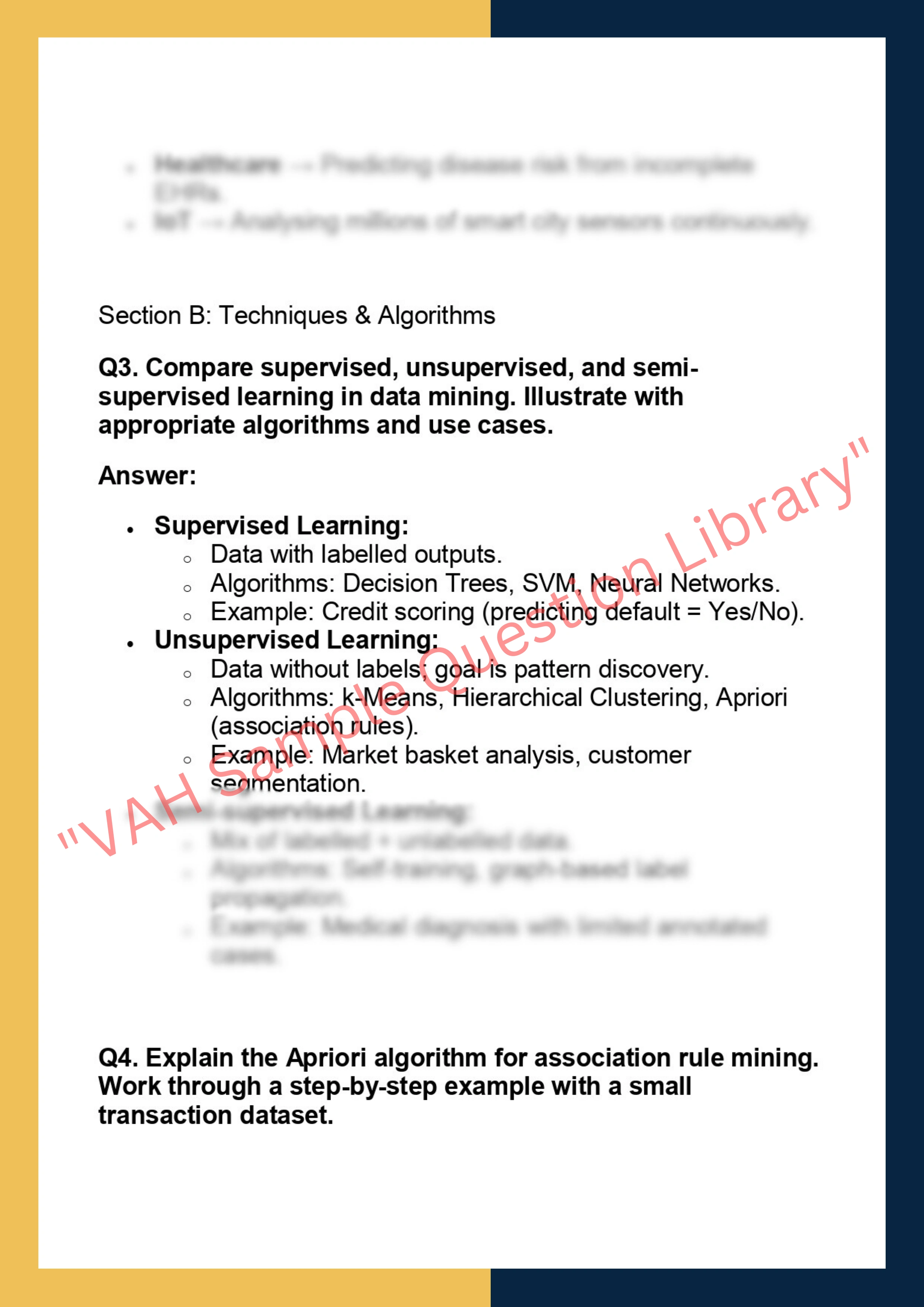 ECE 50836 –  Introduction to Data Mining 2