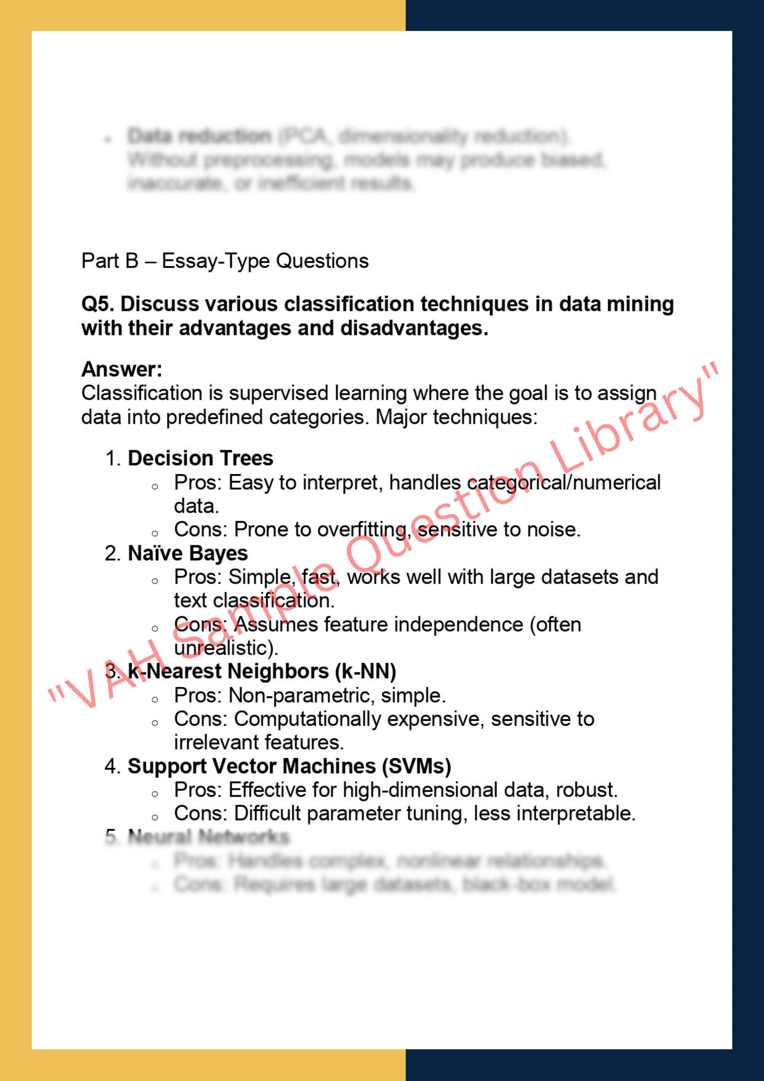 CSCI 543 –  Data Mining 2