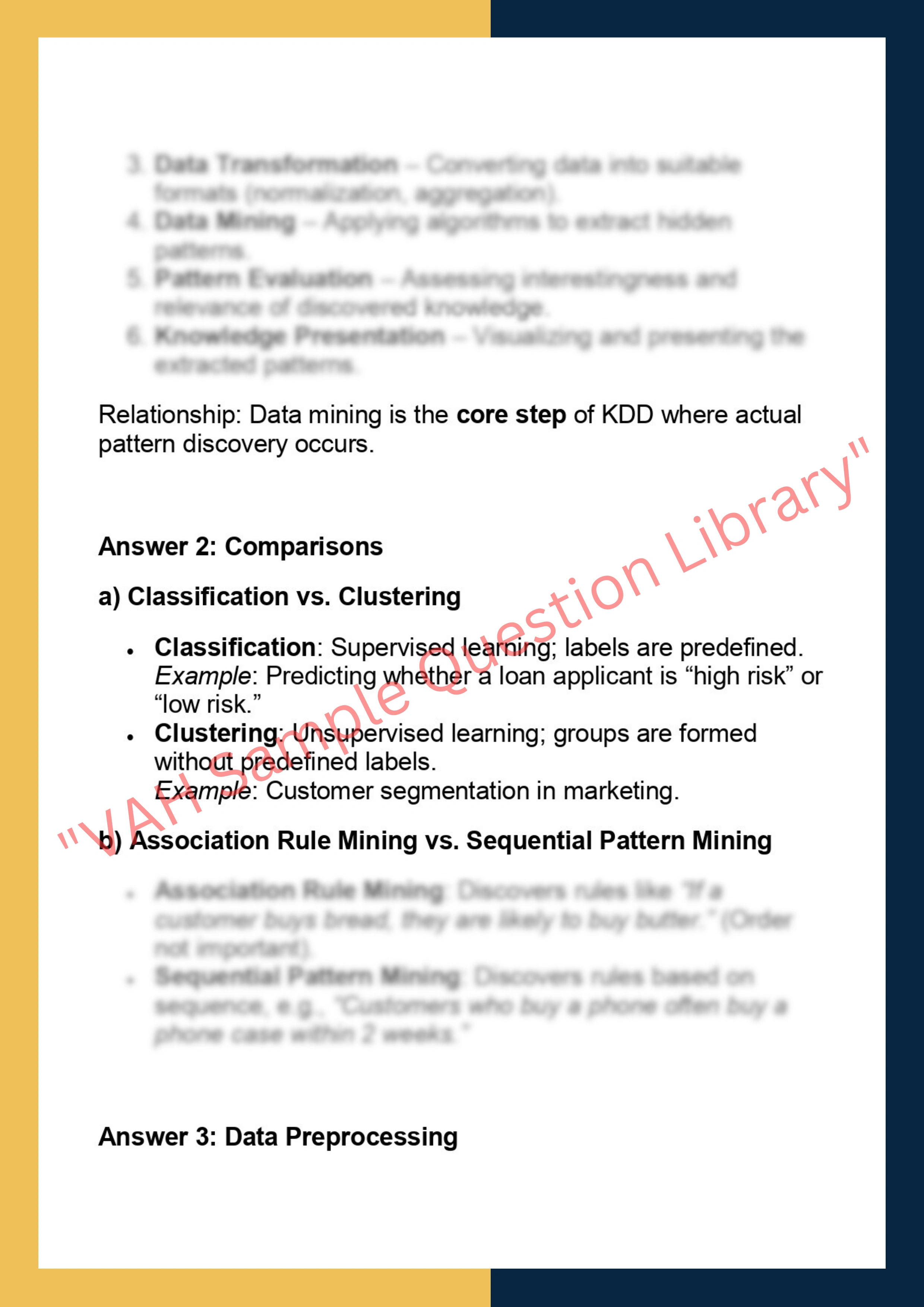 CSE 5401 –  Data Mining 2