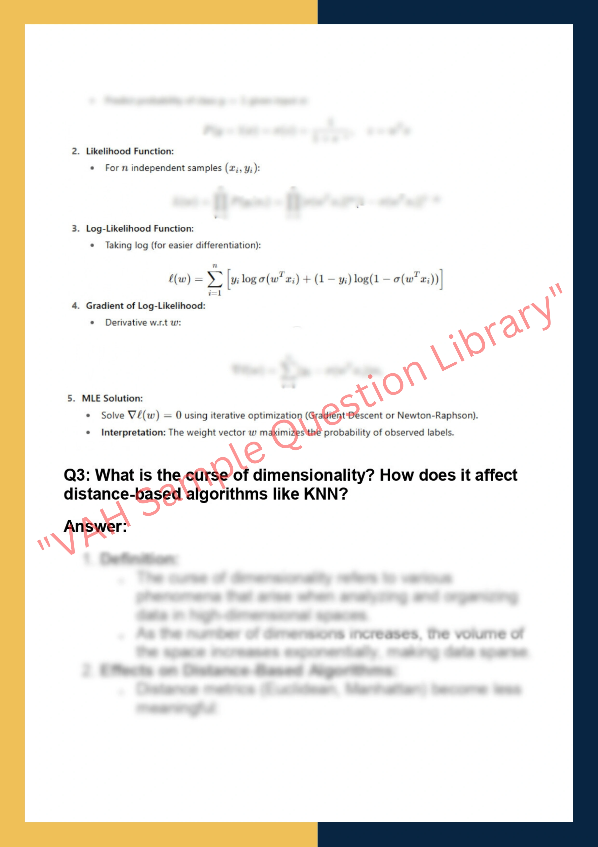 CSE 546 – Machine Learning for Data Science 2