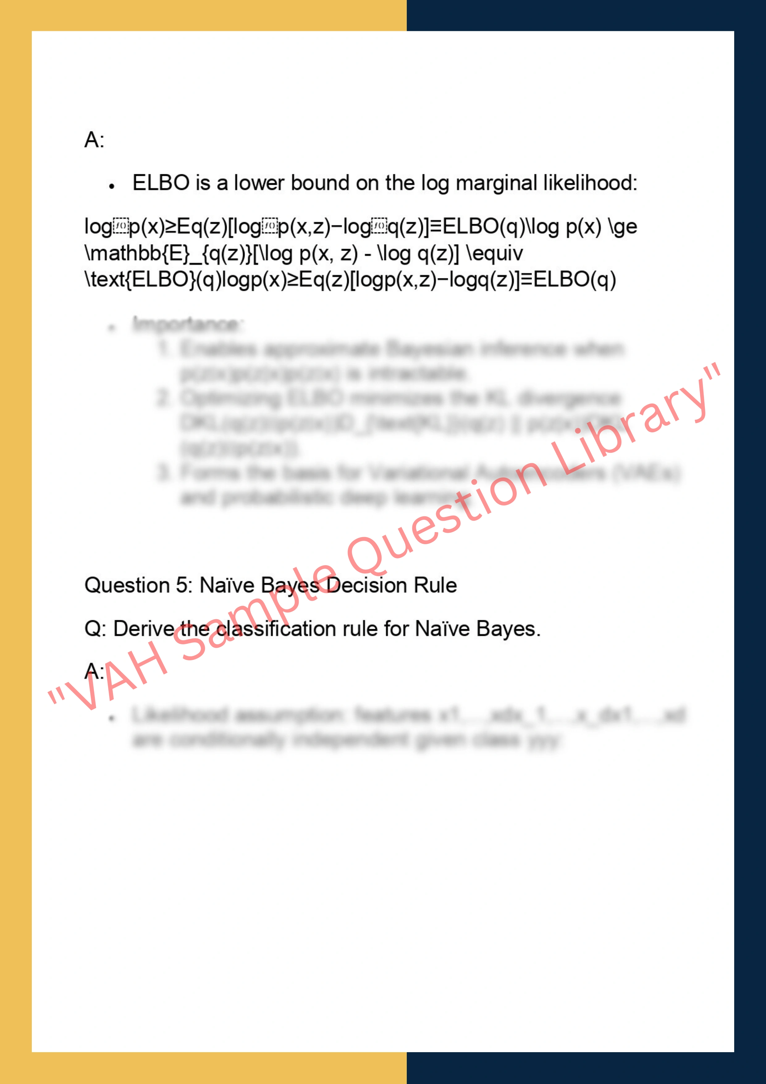 10-701 – Probabilistic Machine Learning 2
