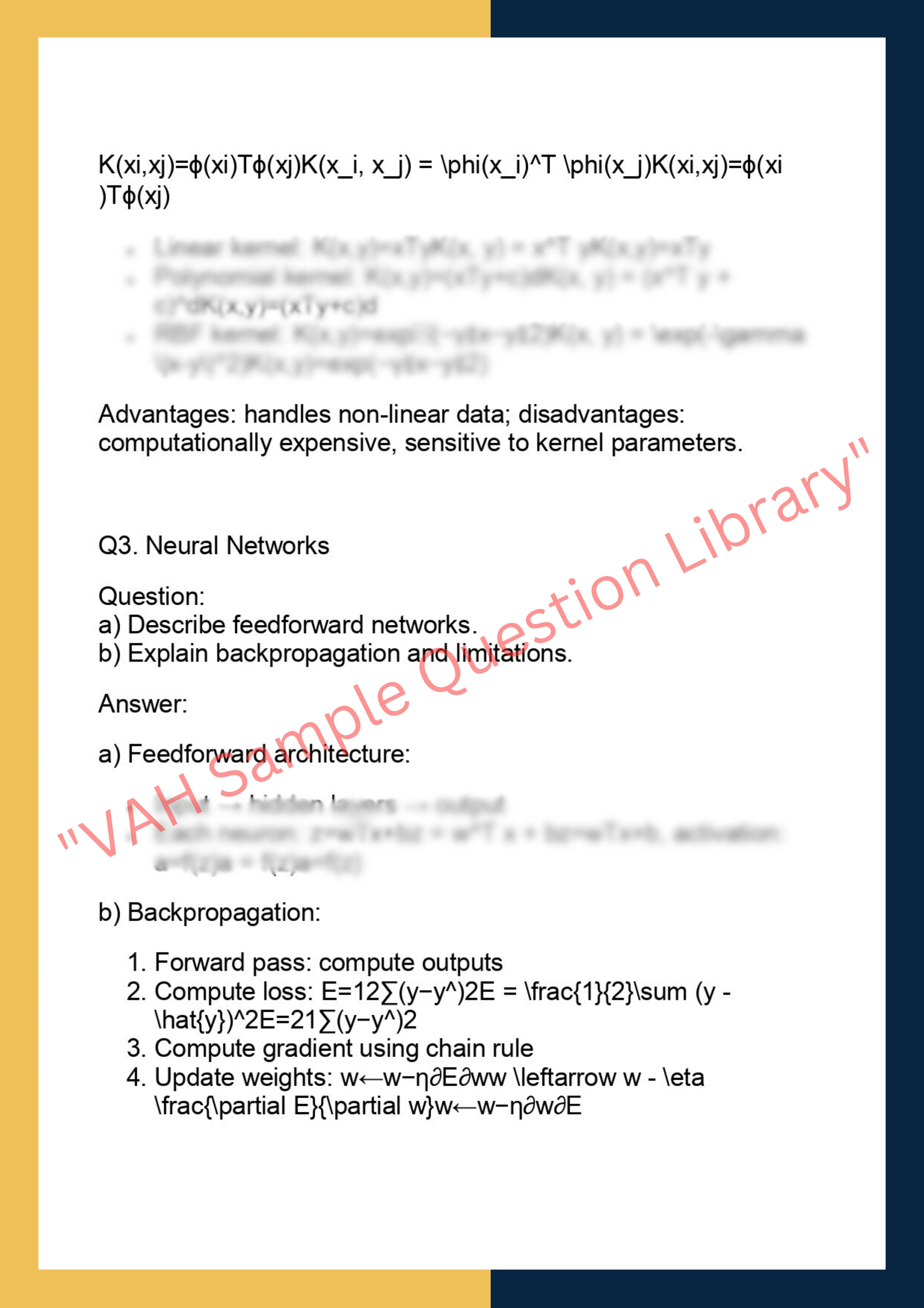 CSC8101 – Advanced Machine Learning 2