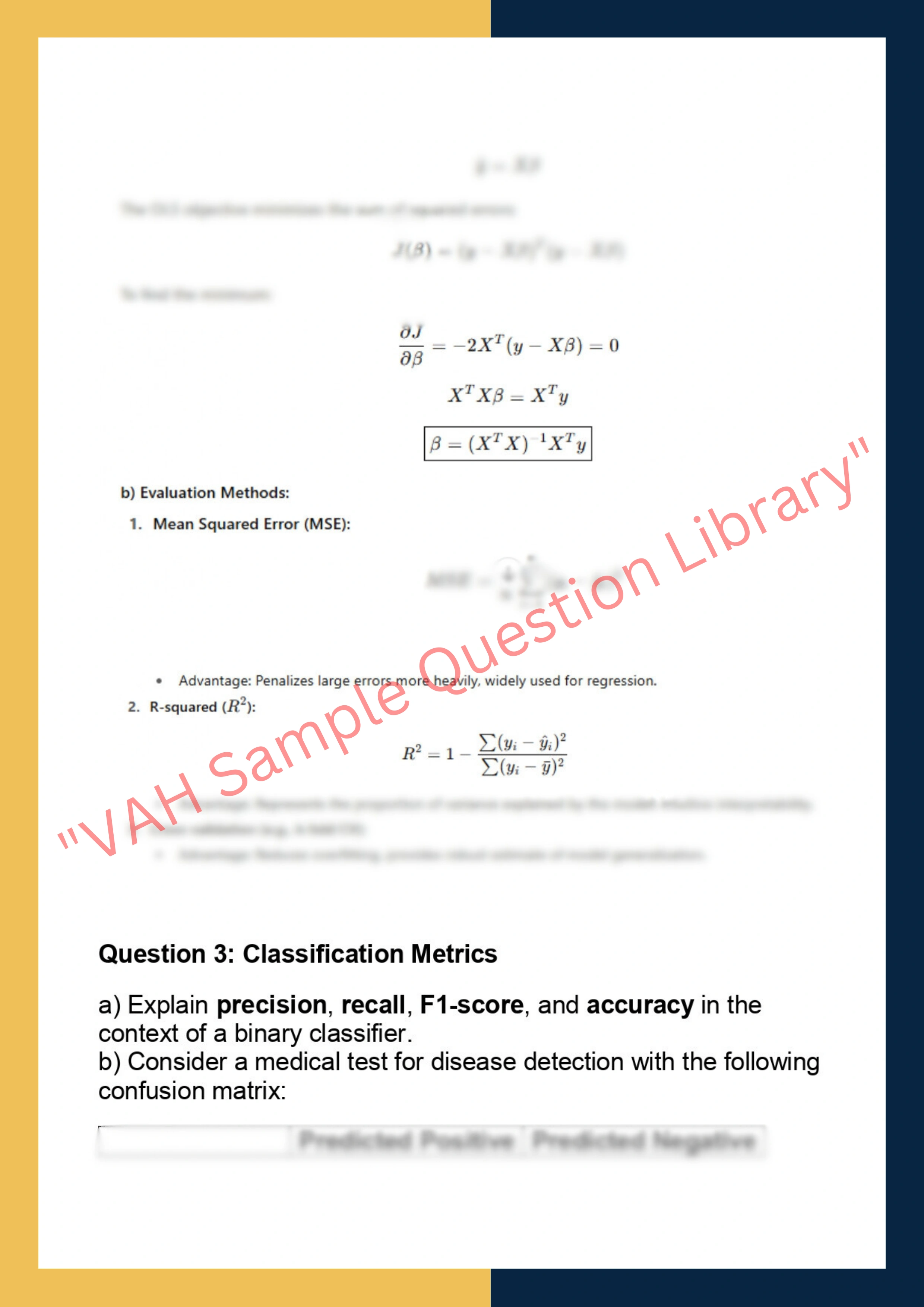 COMP0050 – Introduction to Machine Learning  for Data Science 2