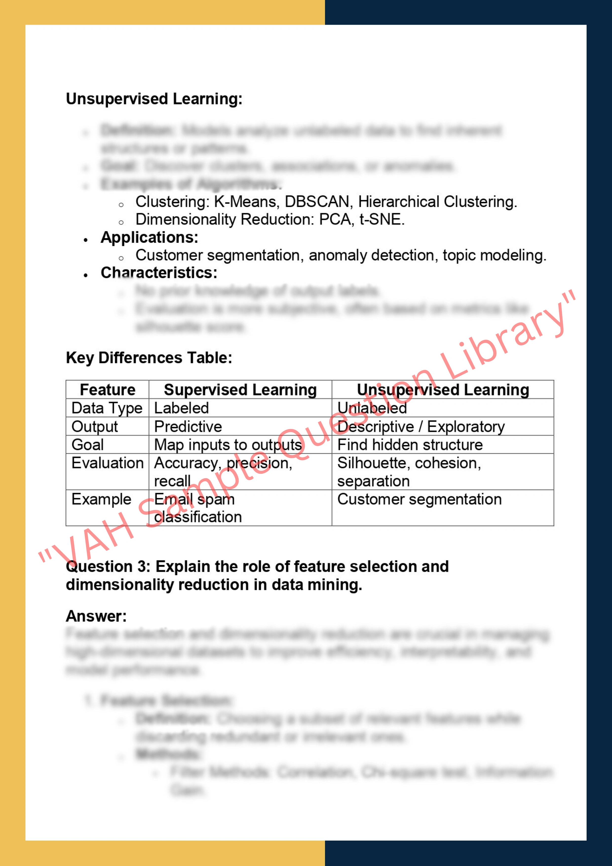 DM709 – Data Mining & Pattern Recognition 2