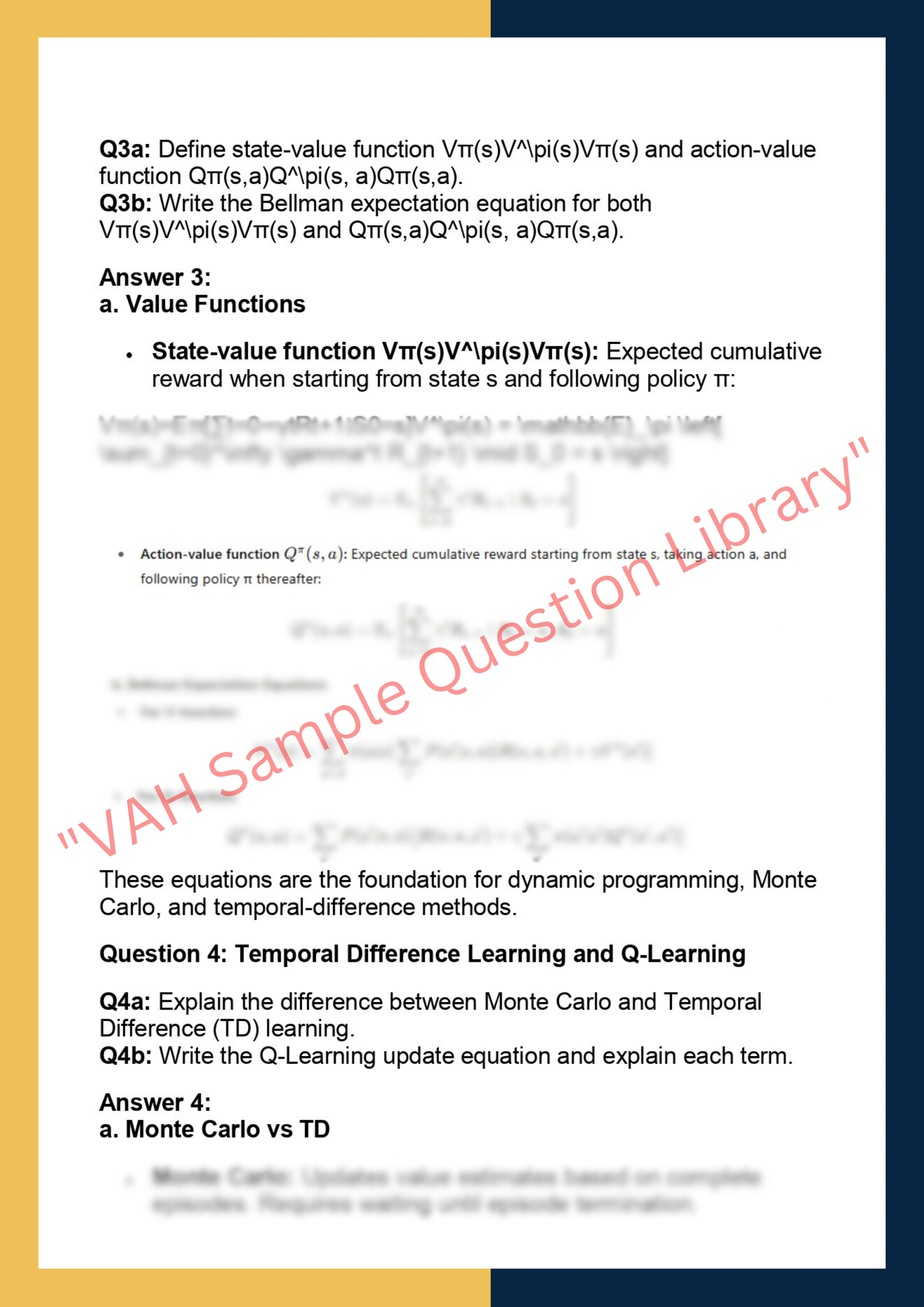 RL711 – Reinforcement Learning using  Python 2
