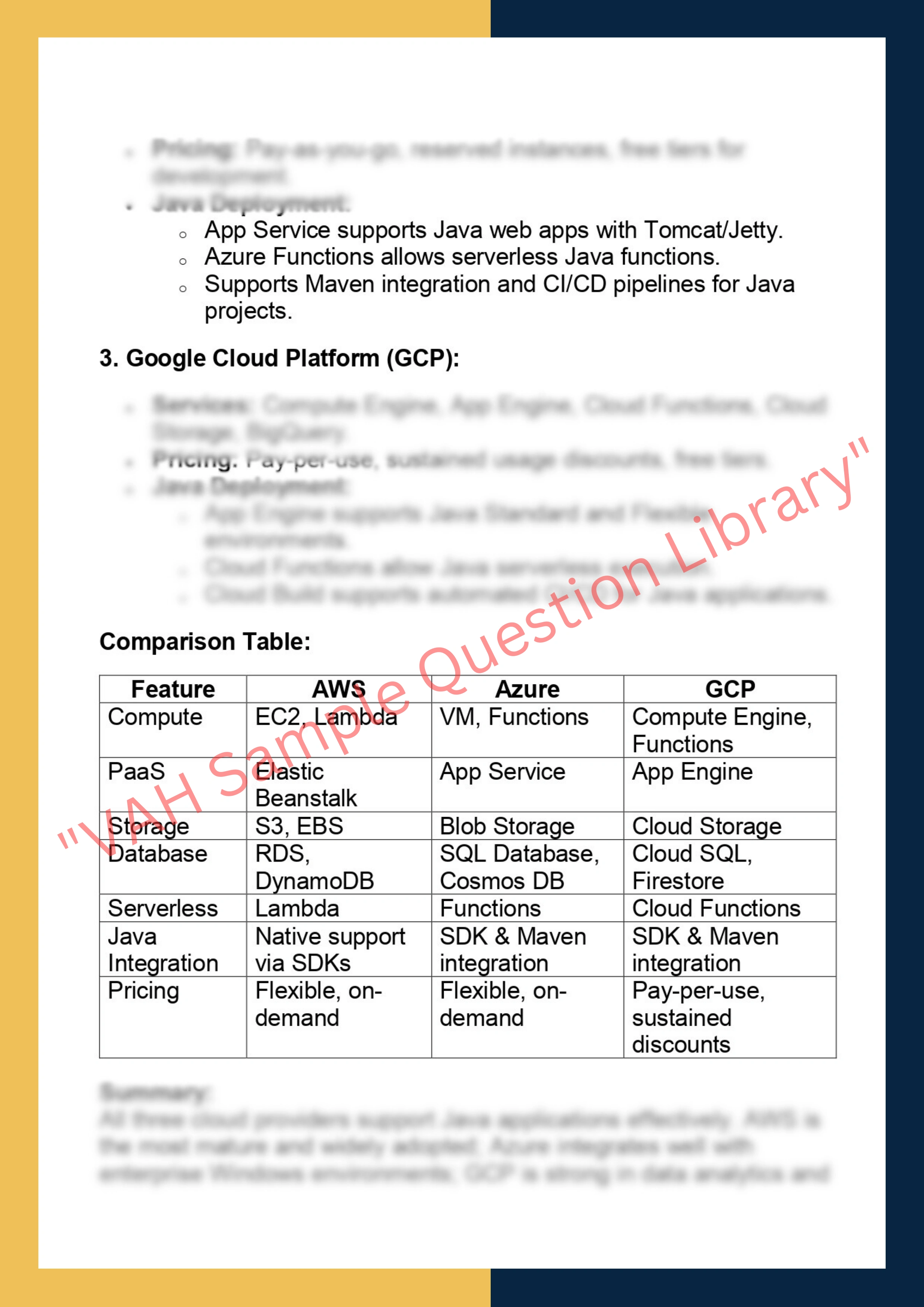CCJ617 – Cloud  Computing with Java 2