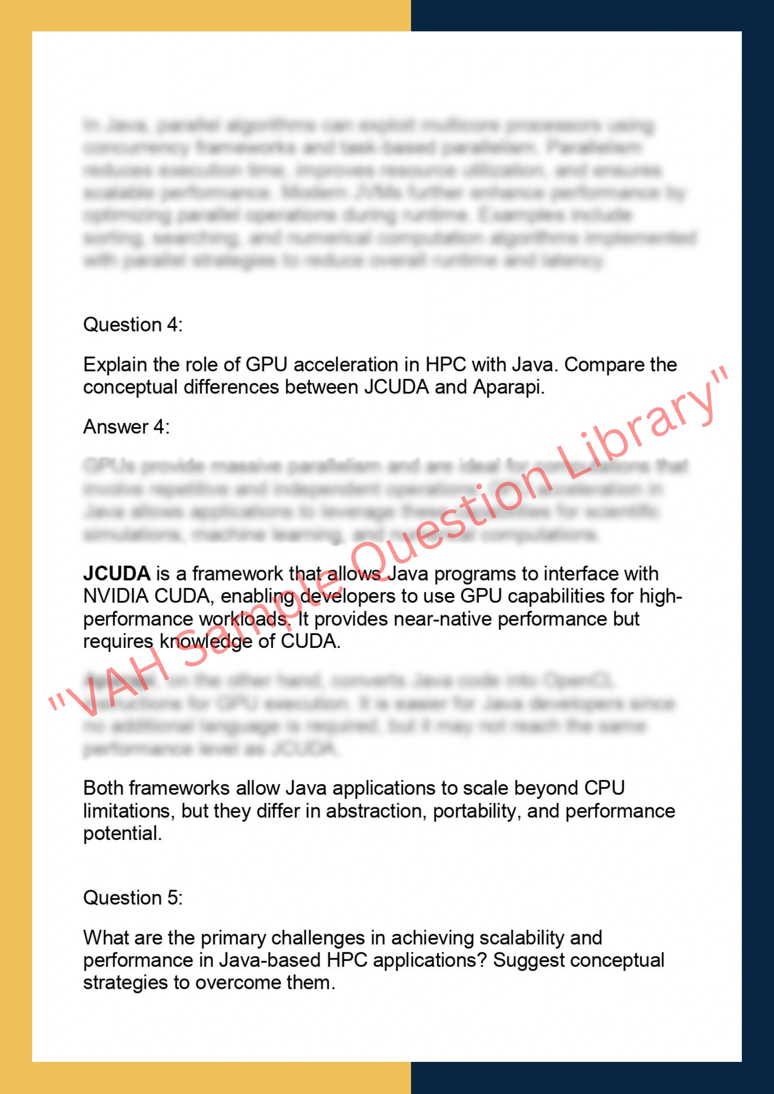 HPCJ631 – High-Performance Computing with  Java 2