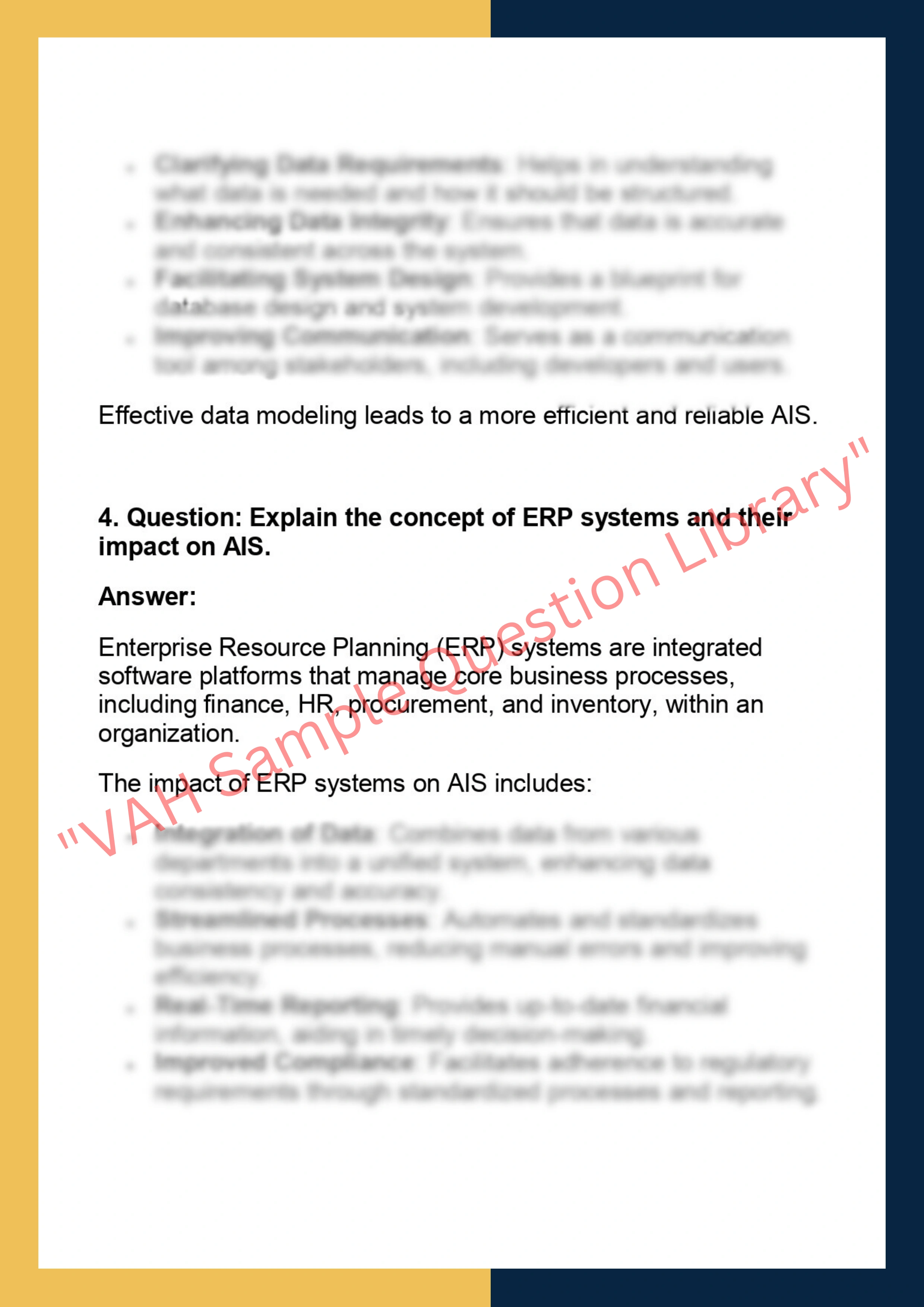 ACCT5532 - Accounting Information Systems 2