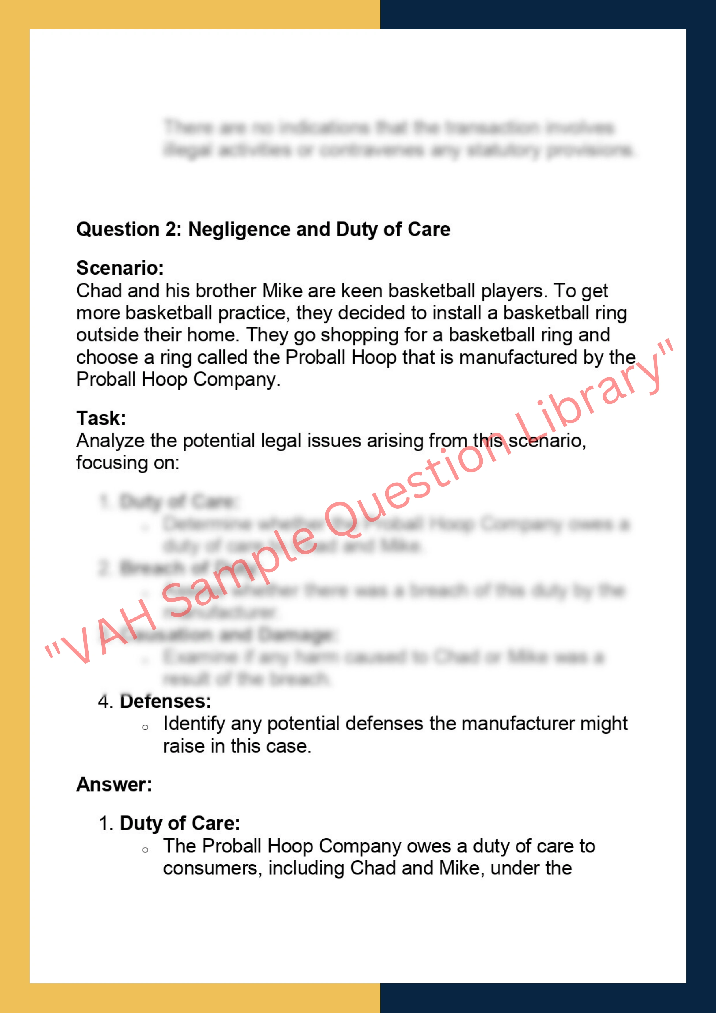 ACCT90015 -  Legal Issues for Business 2