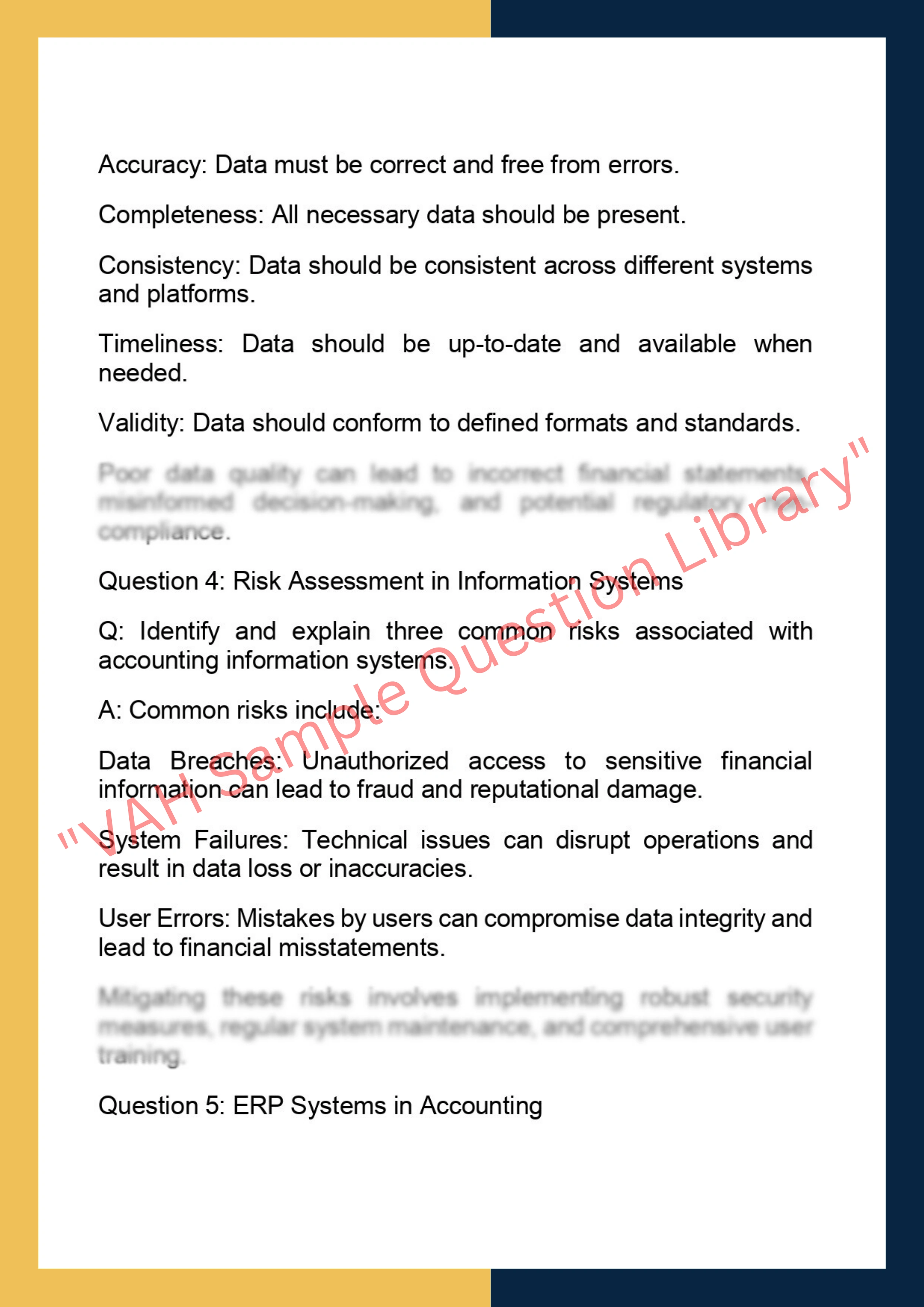 ACCT90030 - Information Processes & Control 2