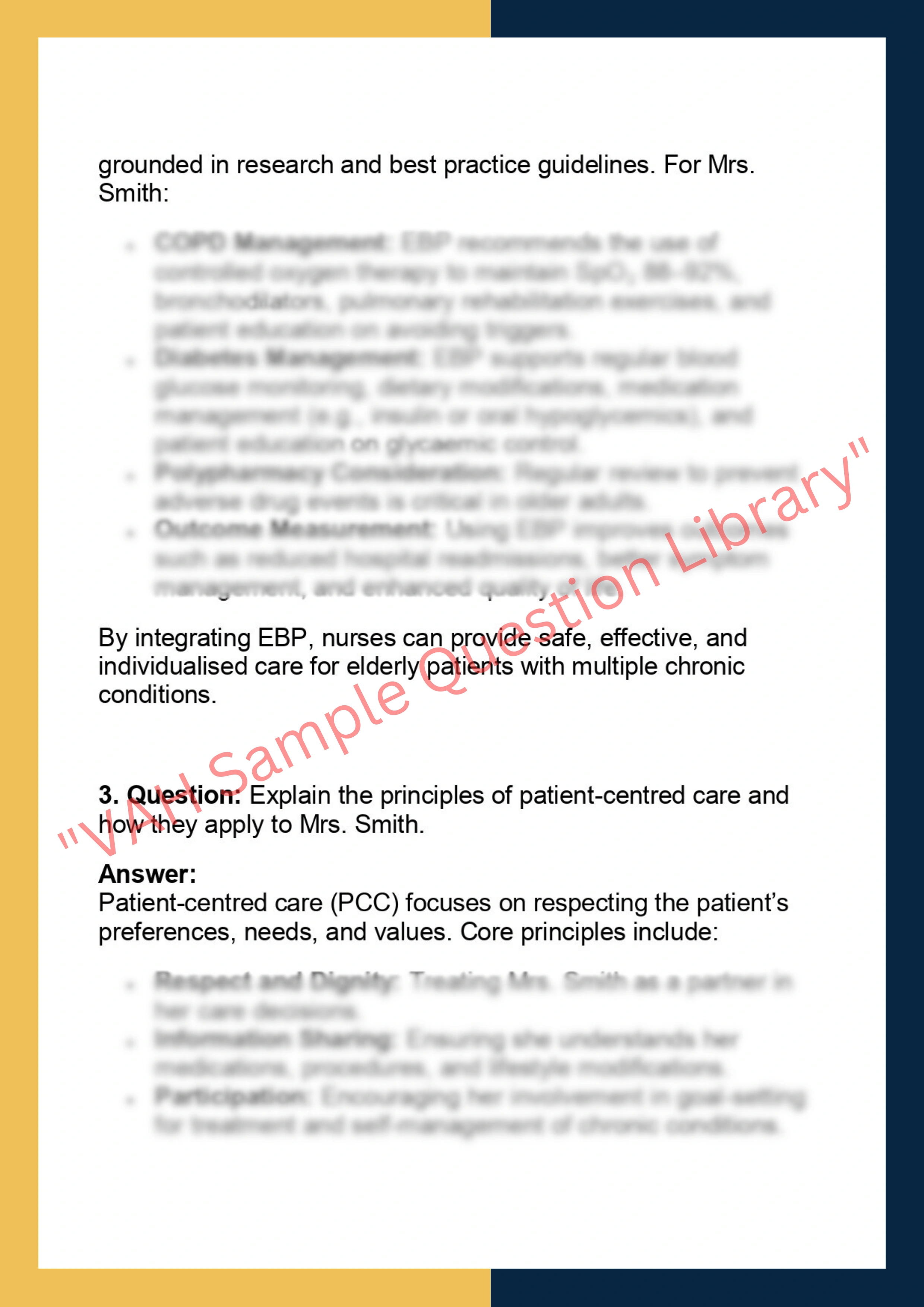 INFO90002  – Foundations of Nursing  Practice 2