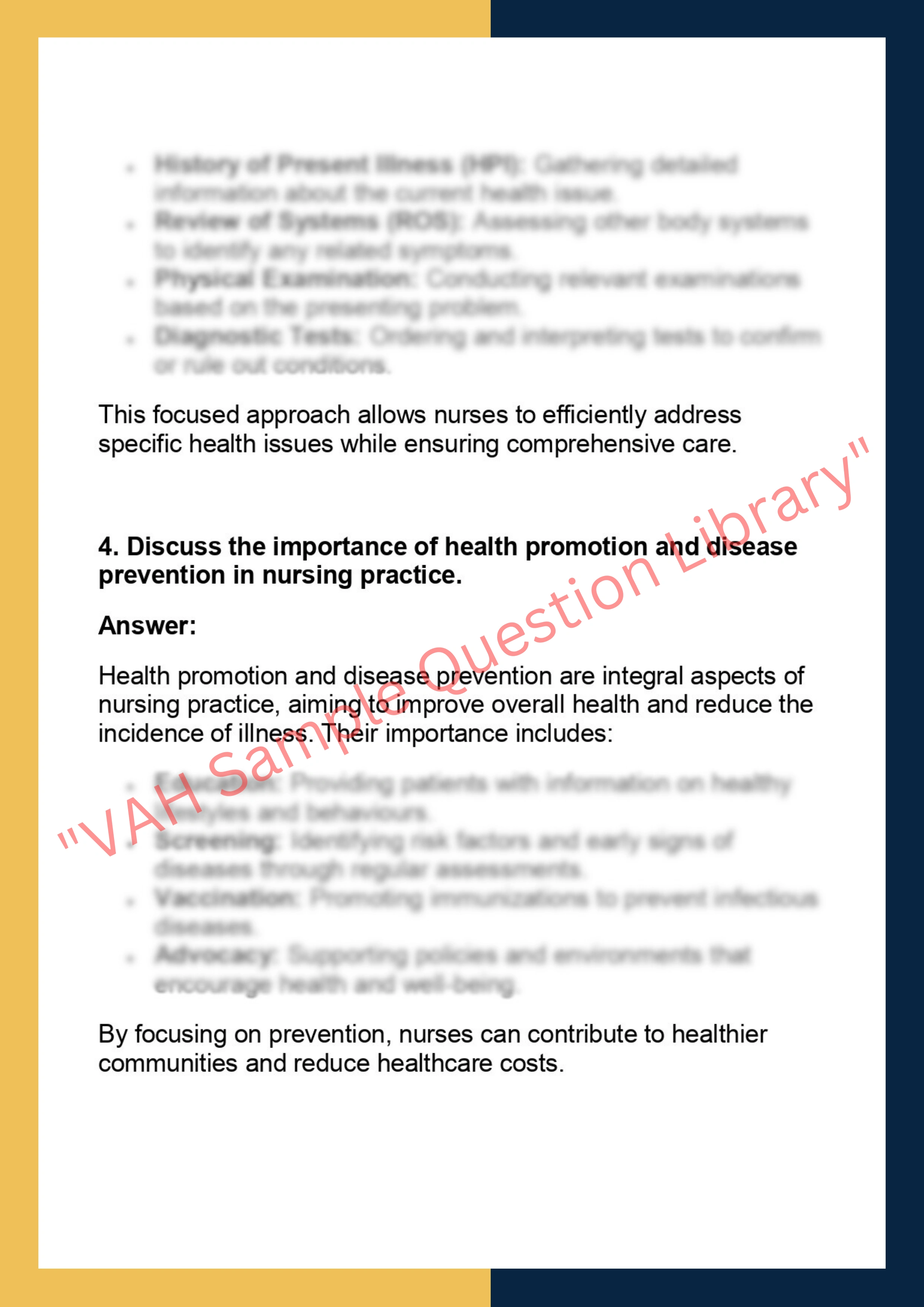 HLM601 – Nursing Practice and Health 2
