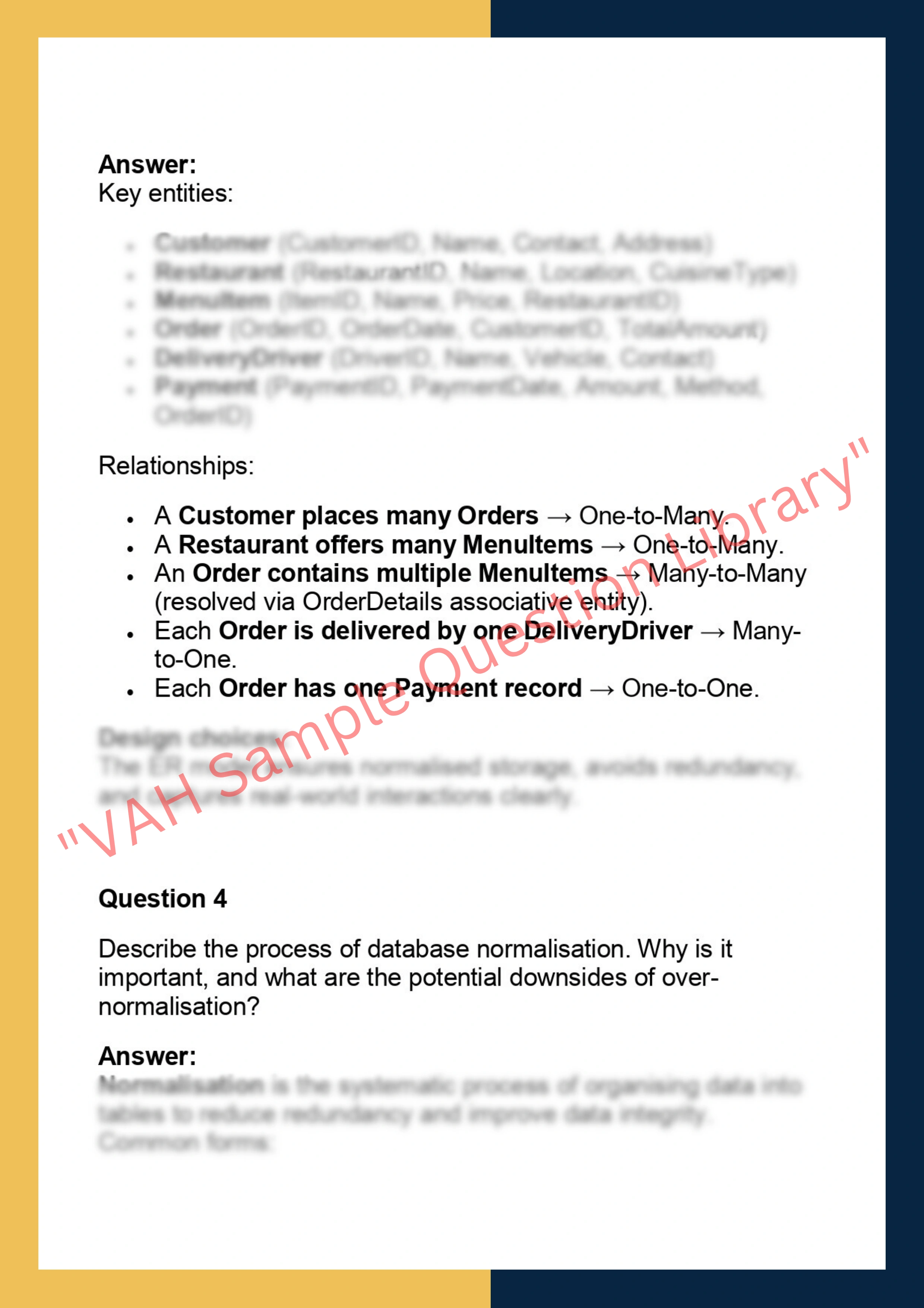 ITC558 – Database Systems Assignment 2
