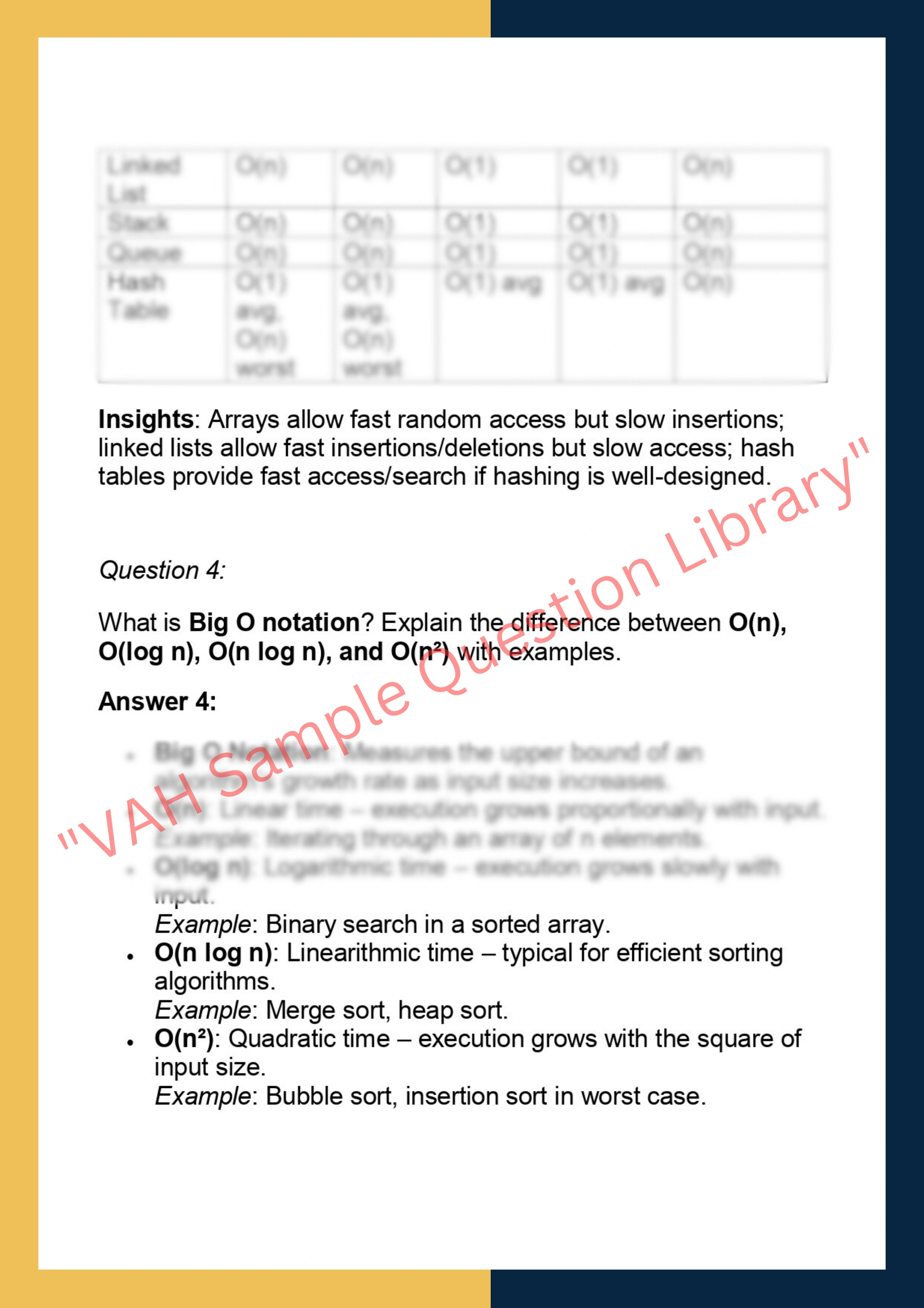CS202 – Data Structures and Algorithms 2