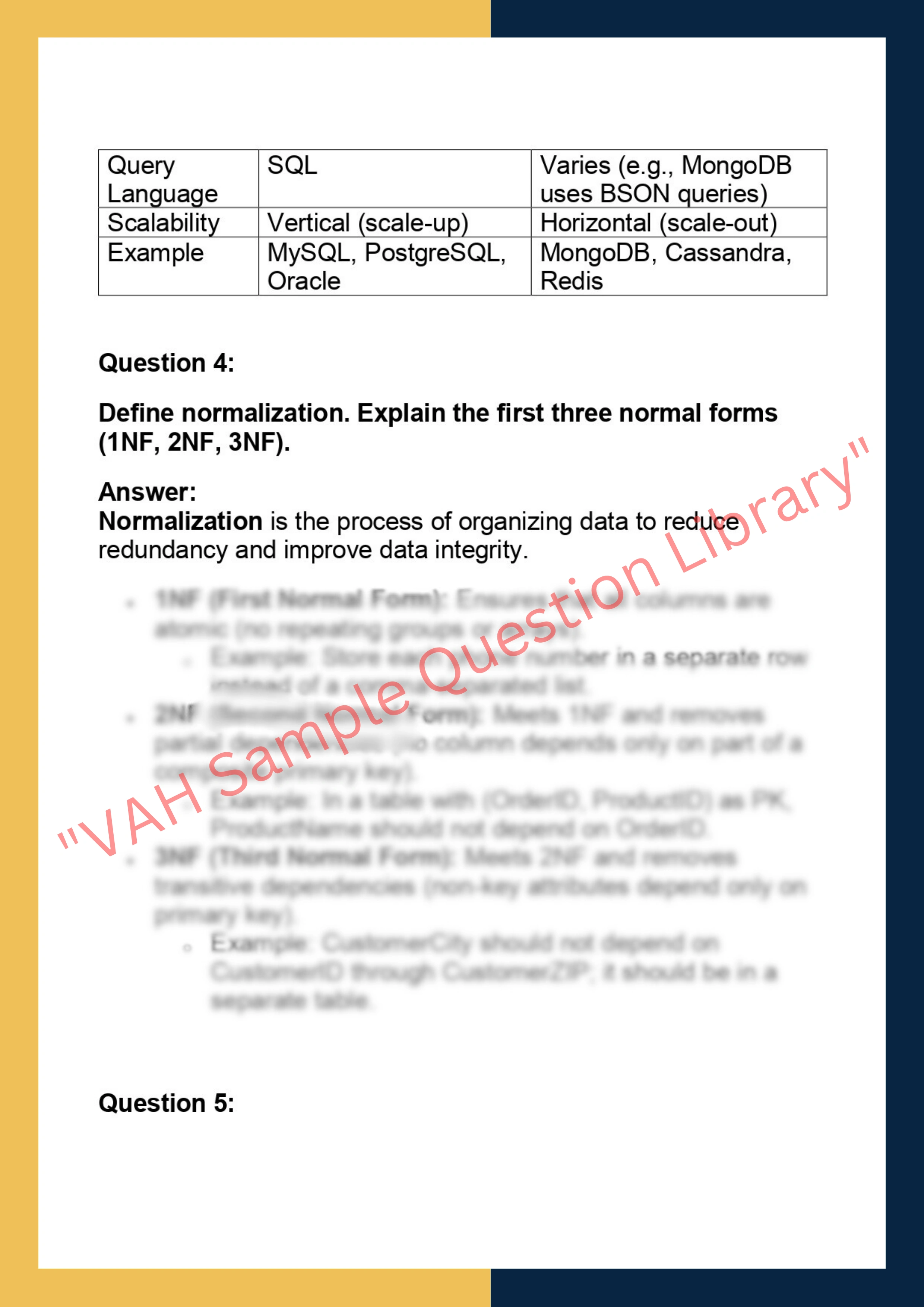 CS303 – Database Programming 2