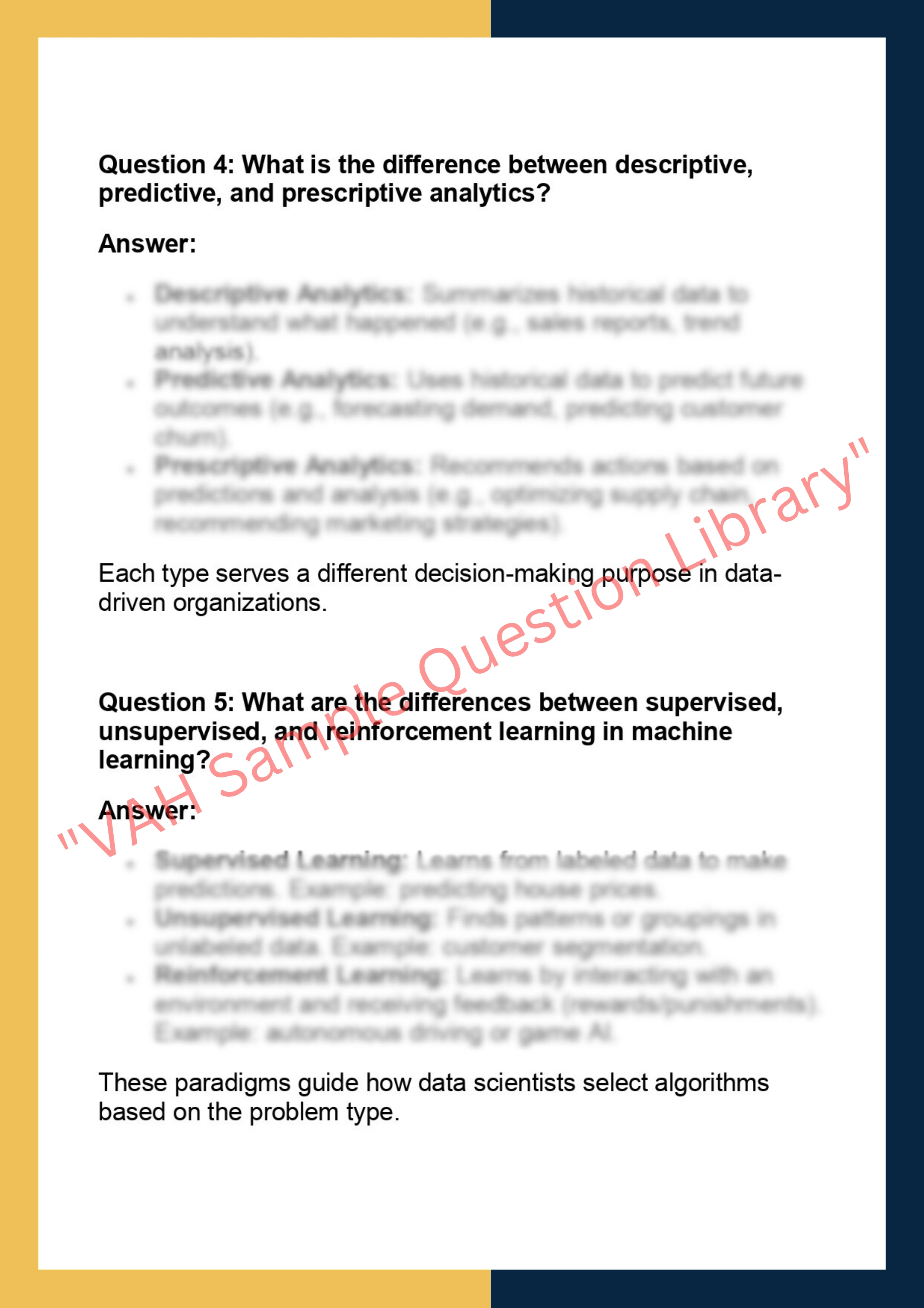 CS308 – Programming for Data Science 2